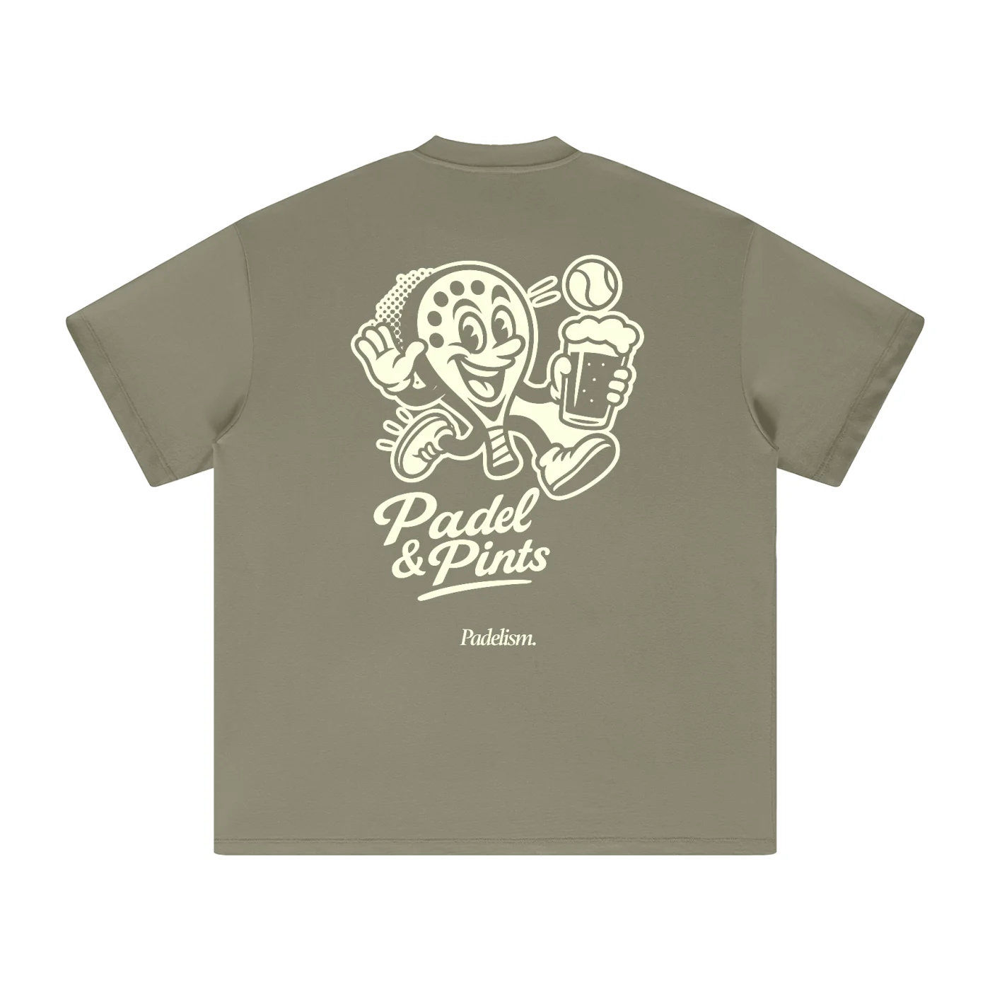 Padel & Pints - Heavyweight T-Shirt - Image 13