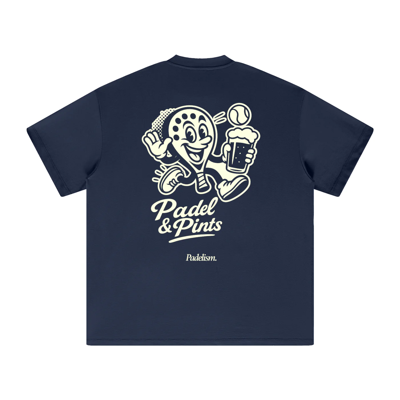 Padel & Pints - Heavyweight T-Shirt - Image 15
