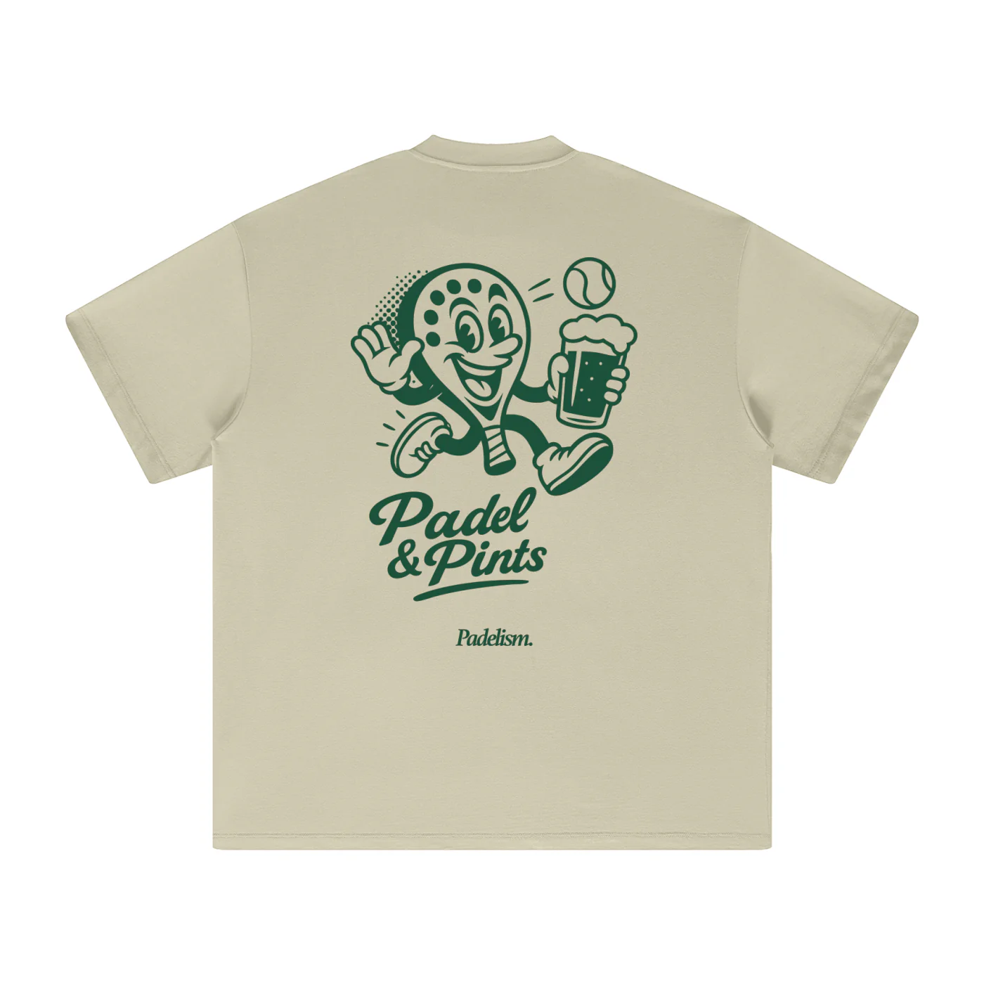 Padel & Pints - Heavyweight T-Shirt - Image 6