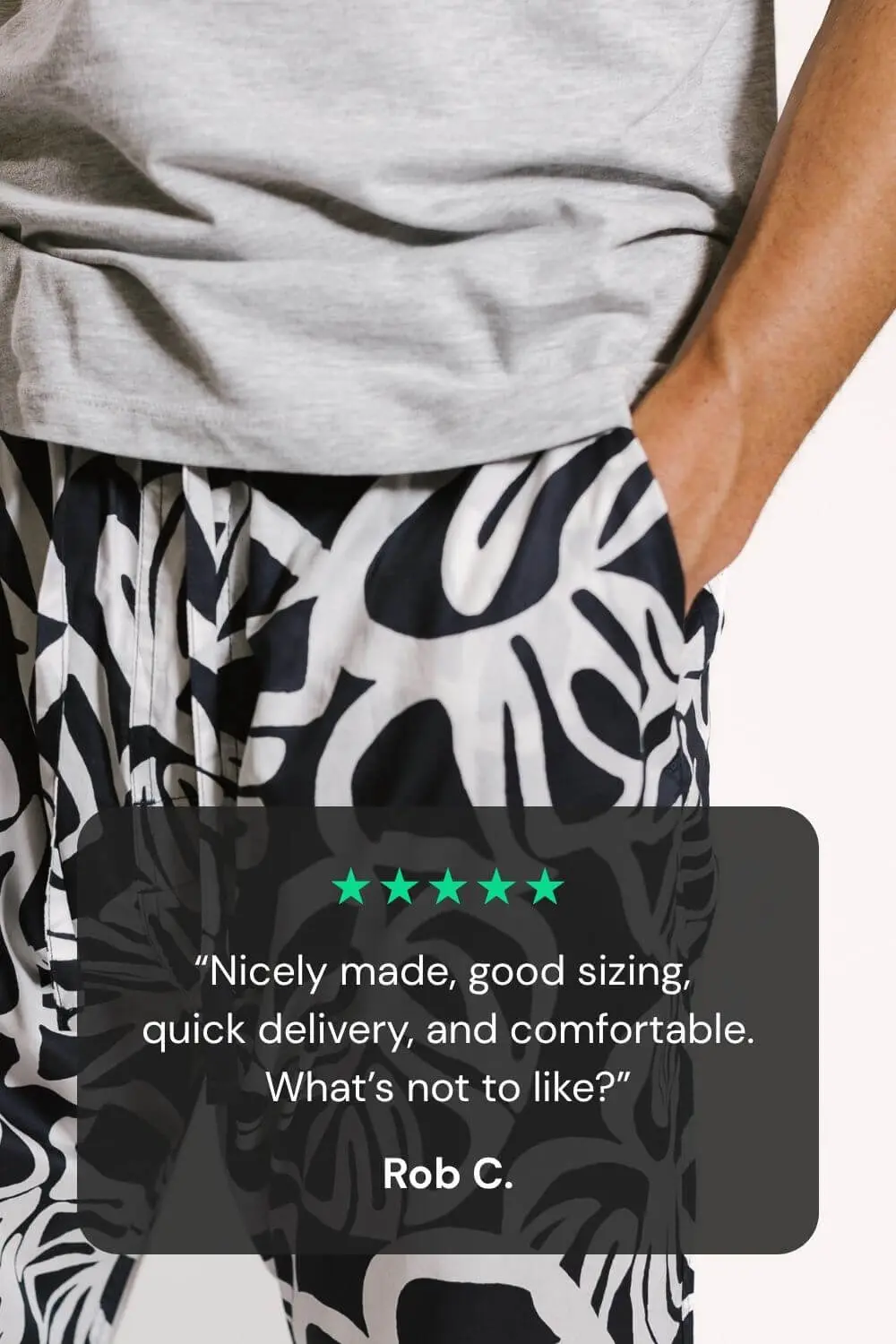 Panama Mens Pyjama Trouser Set - Image 4
