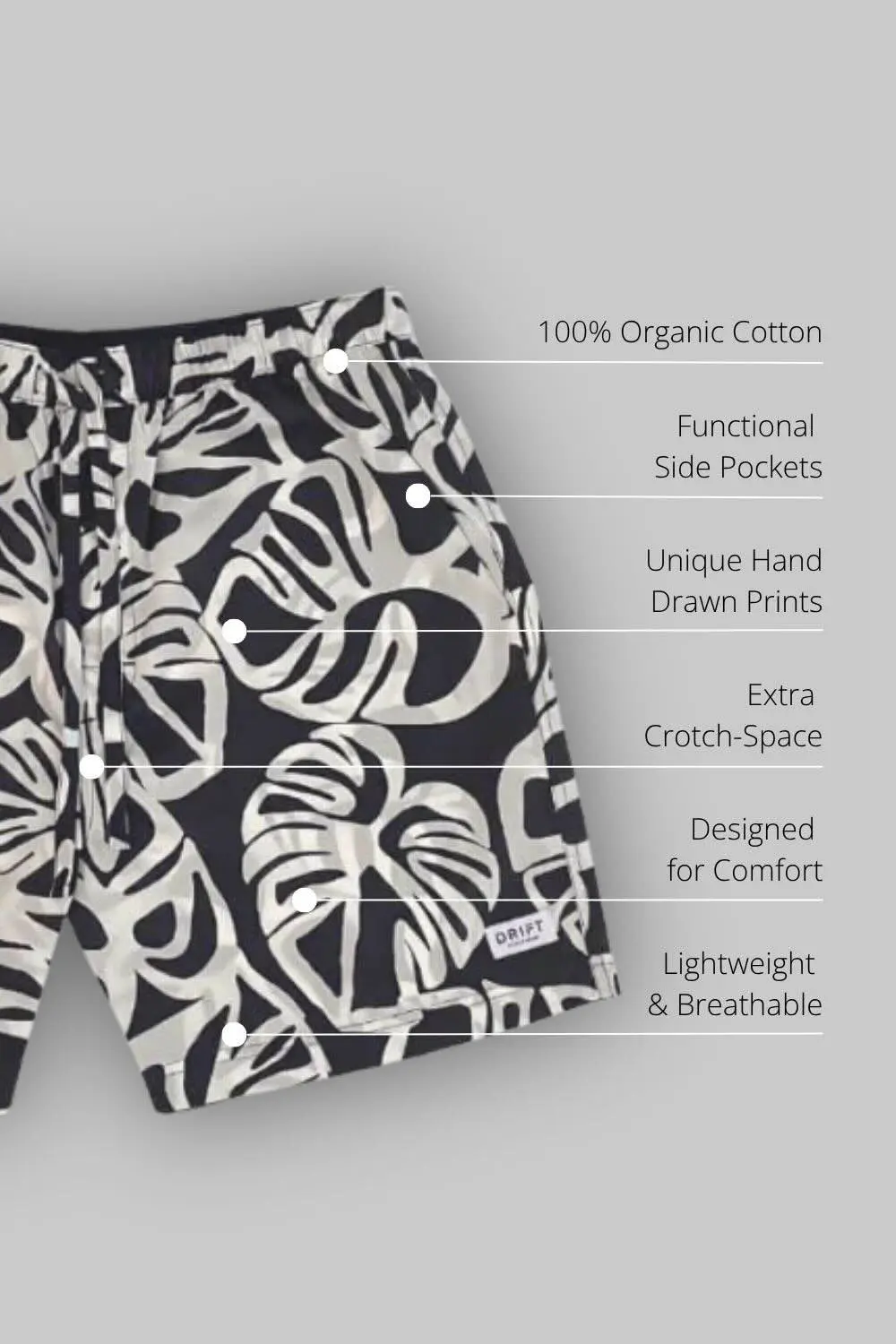 Panama Mens Pyjama Shorts - Image 5