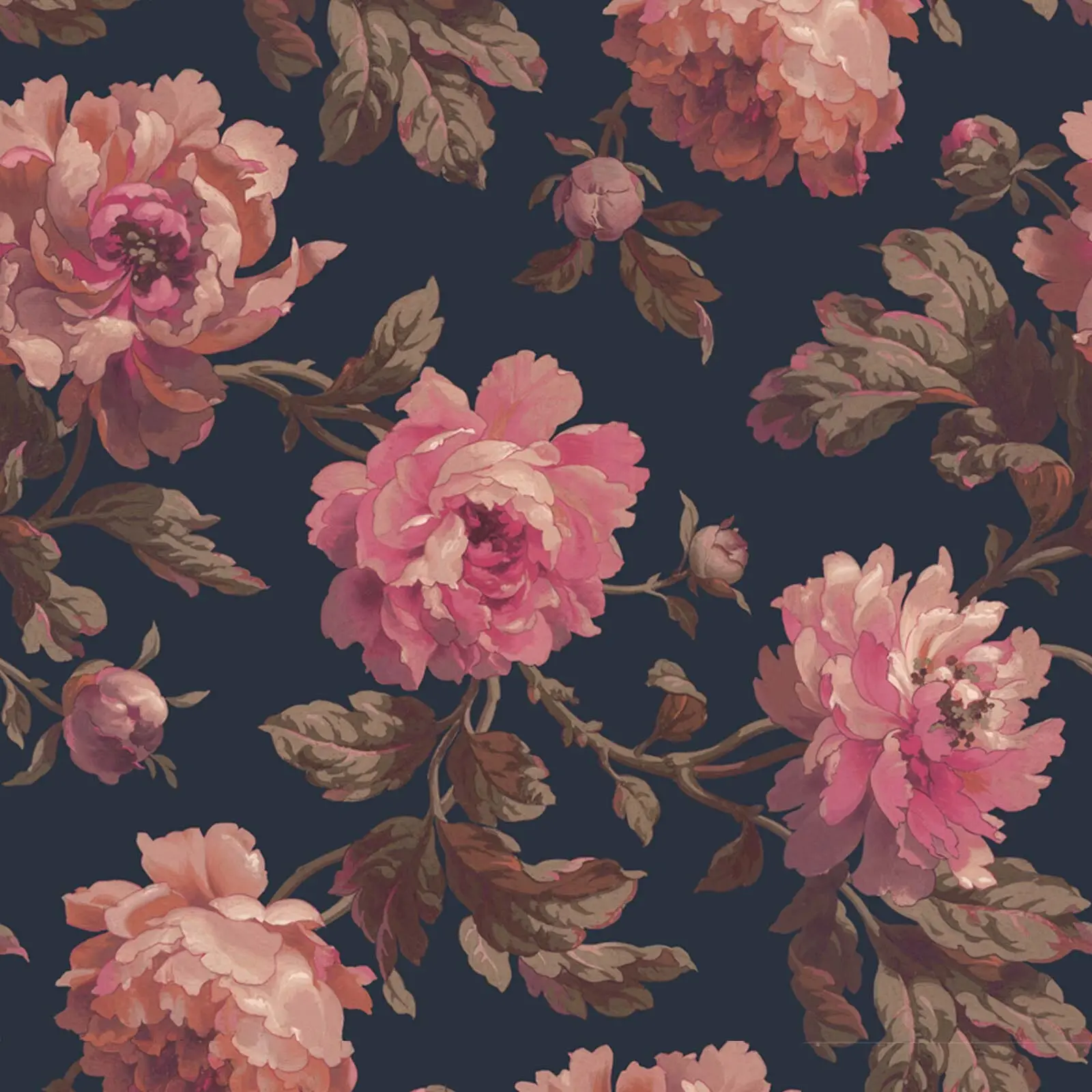 PEONEDEN Wallpaper - Midnight