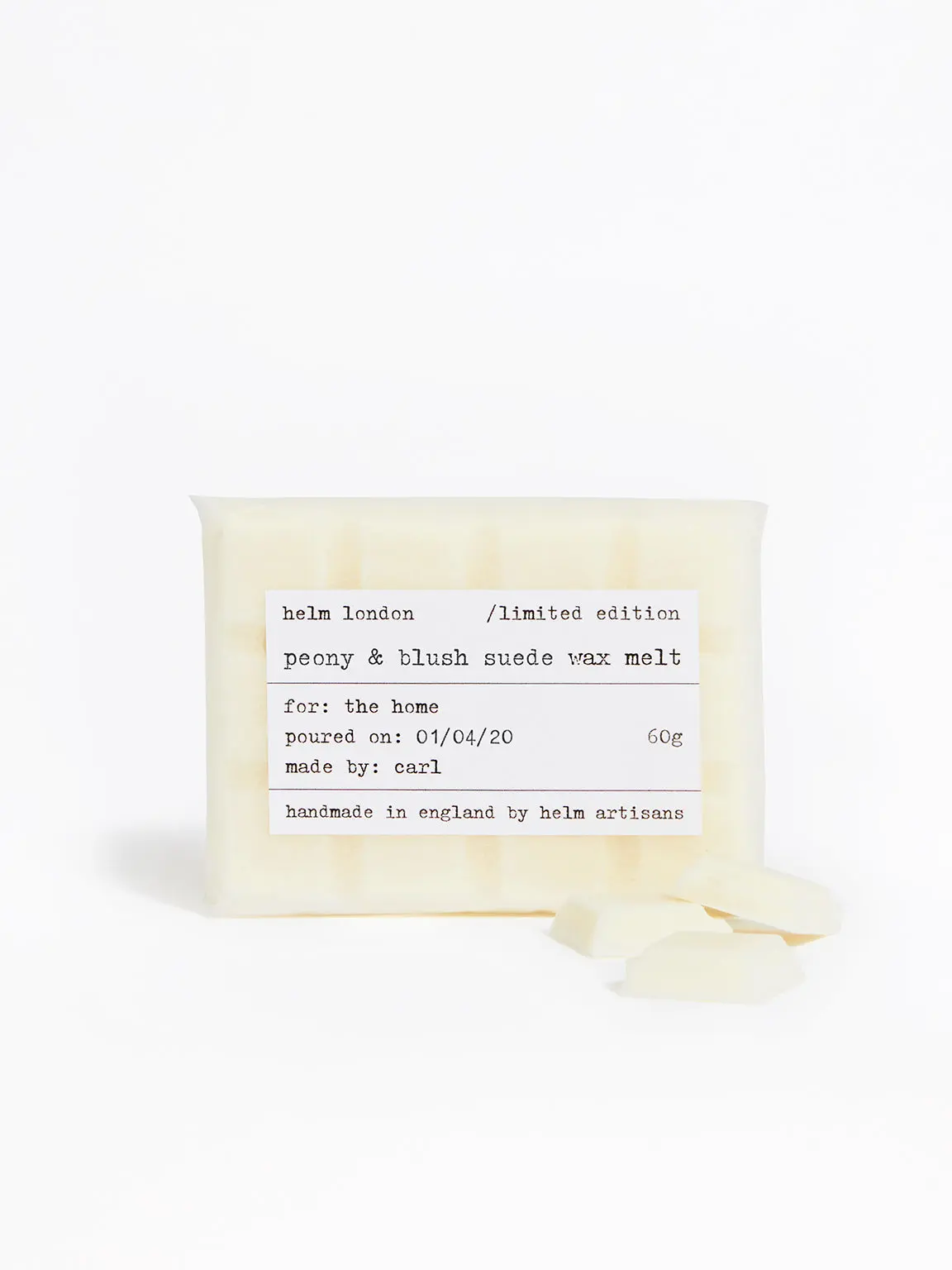 Peony & Blush Suede Wax Melt