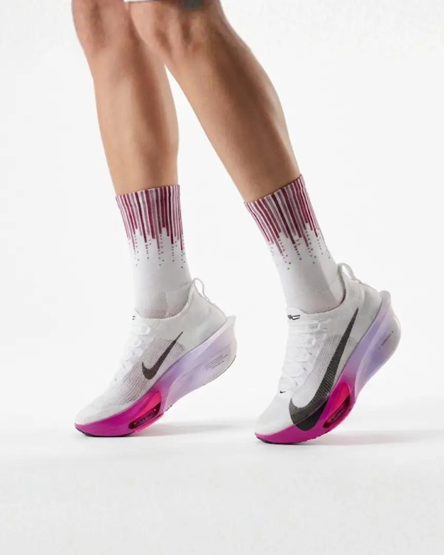 Performance Running Socks - Violet Velocity - Image 2
