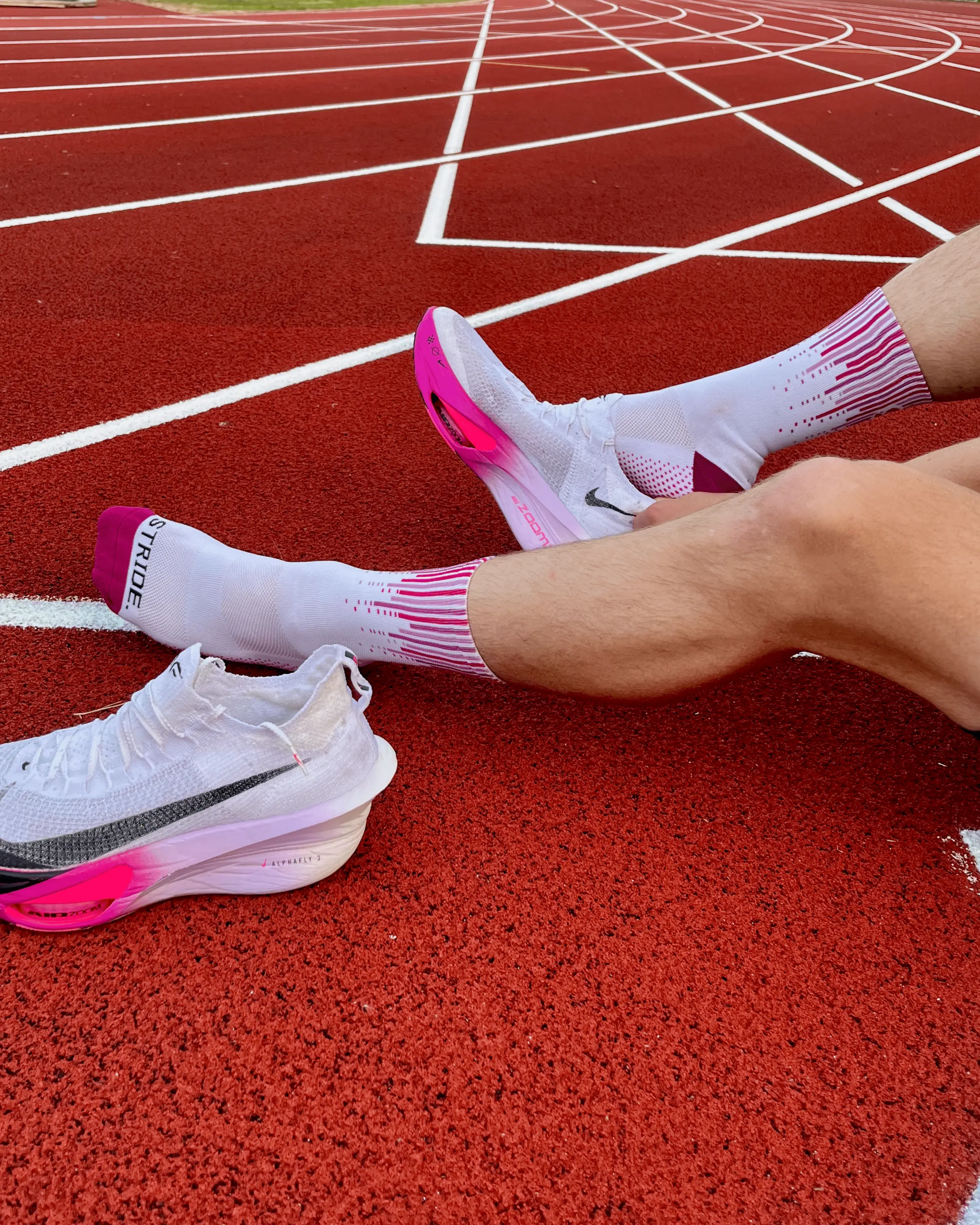 Performance Running Socks - Violet Velocity - Image 4