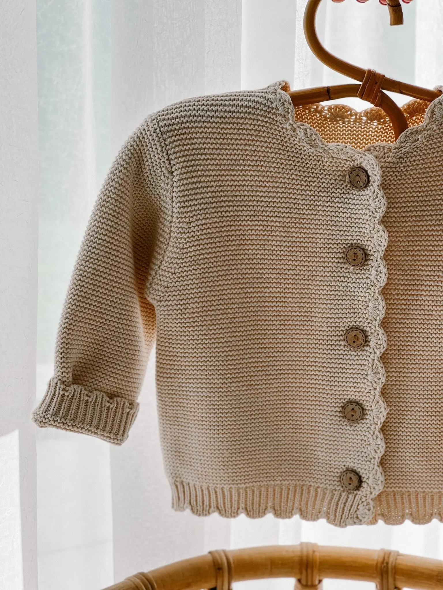 Personalised Baby Knit Cardigan - Image 4