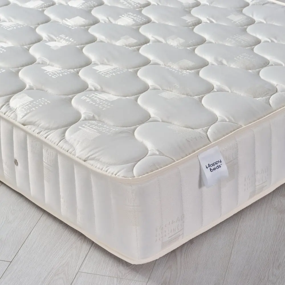 Pinerest Spring Semi Orthopaedic Quilted Fabric Mattress
