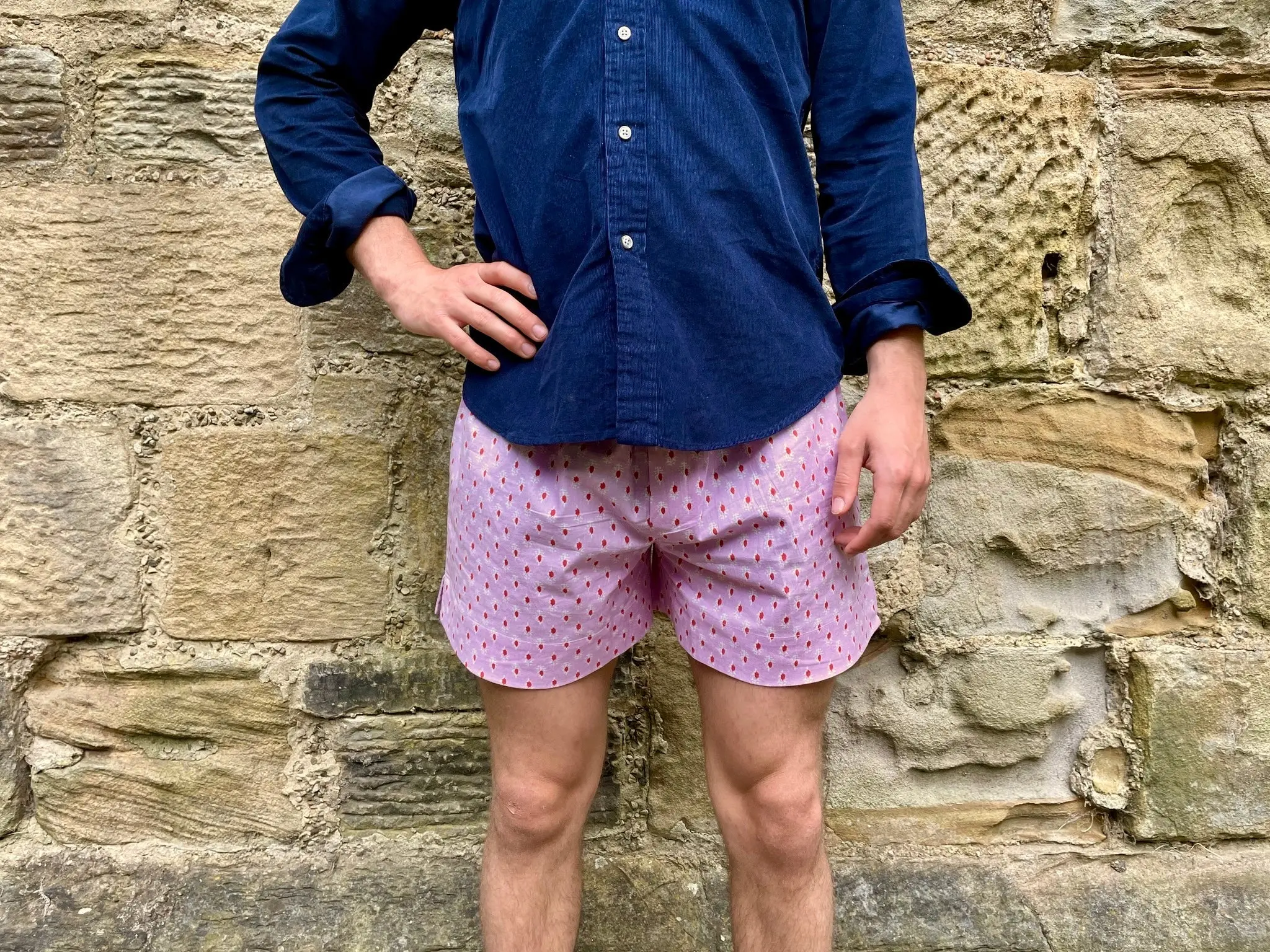 Pink 'Boxer' Shorts - Image 10