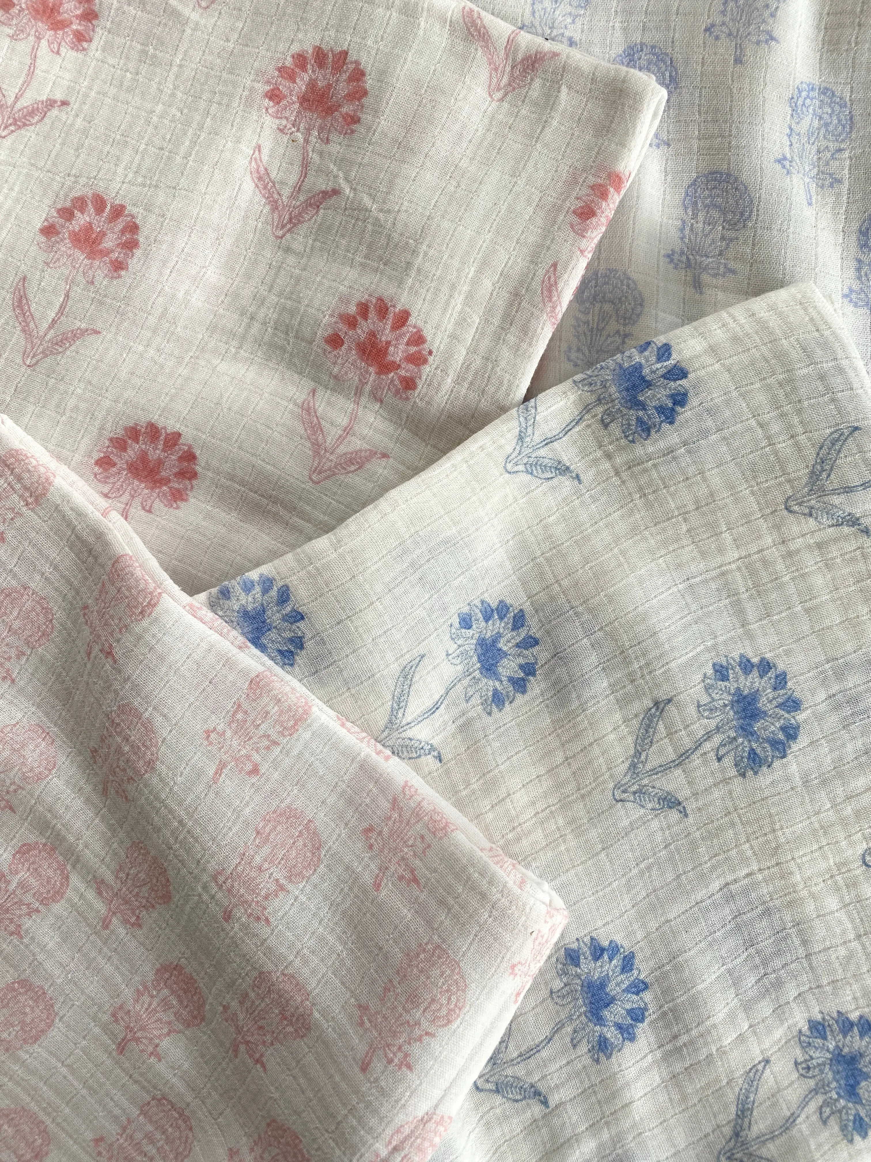 Pink Butti Organic Cotton Baby Swaddle - Image 4