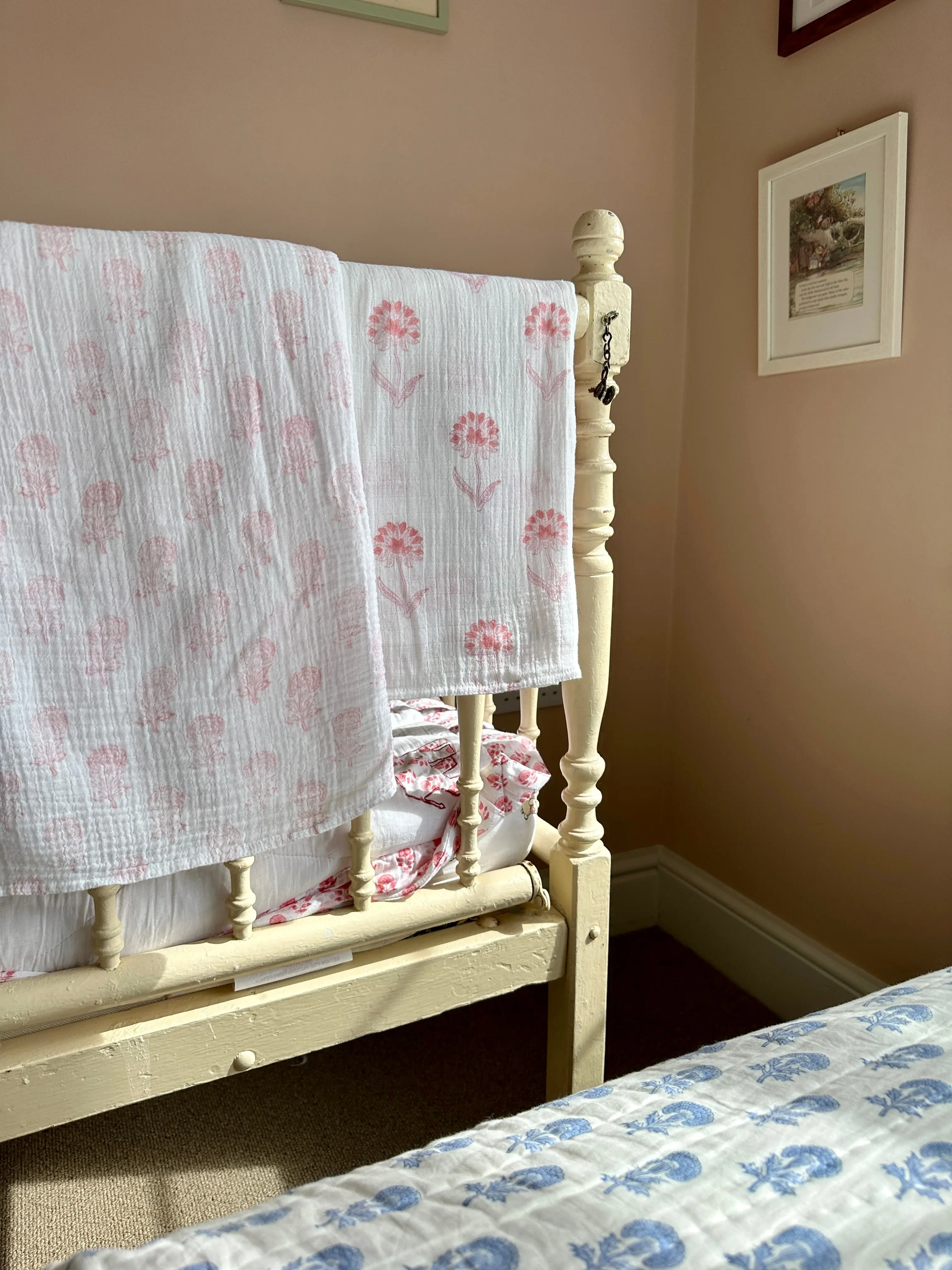 Pink Butti Organic Cotton Baby Swaddle - Image 5