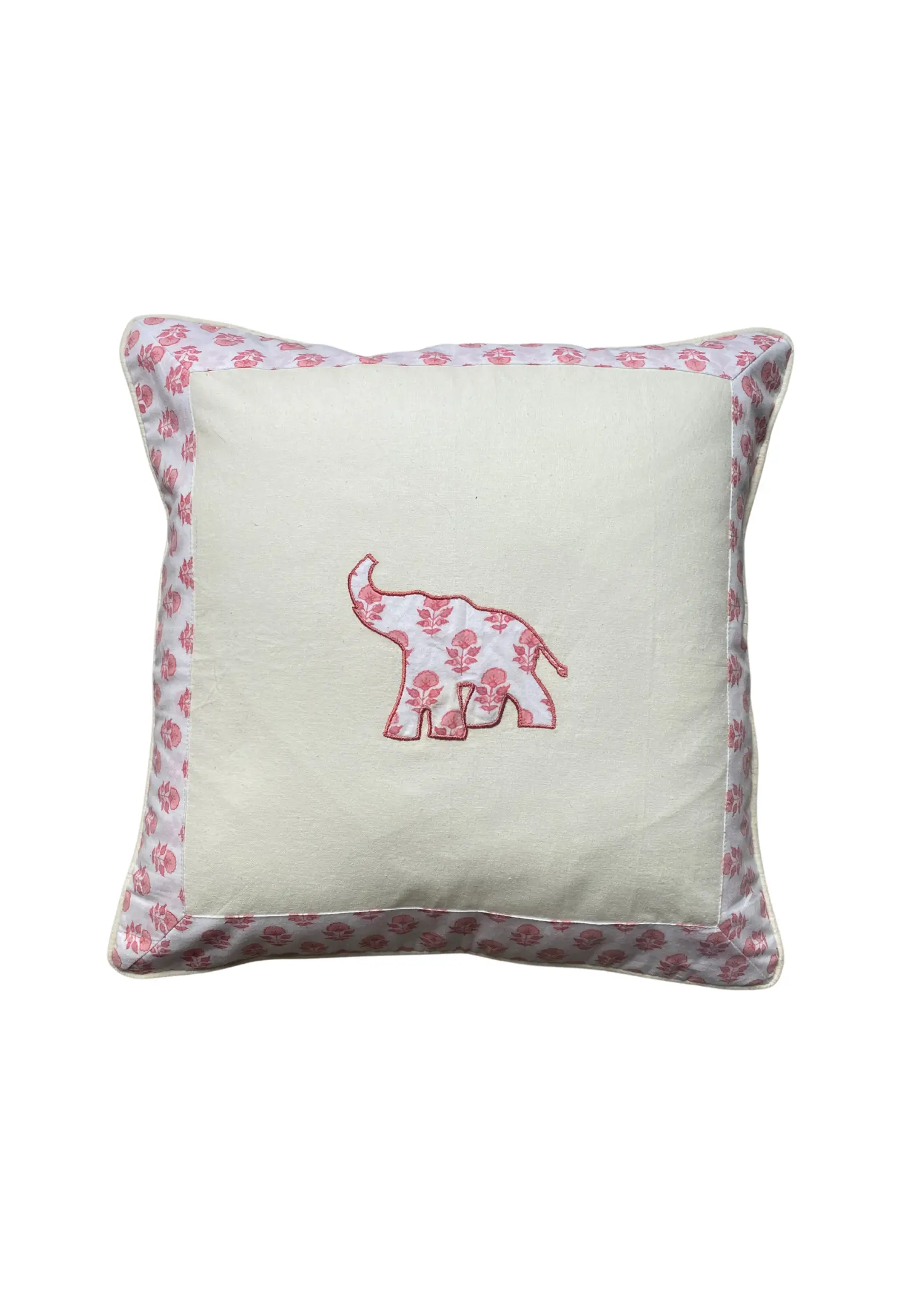 Pink Elephant Cushion Cover - Image 2
