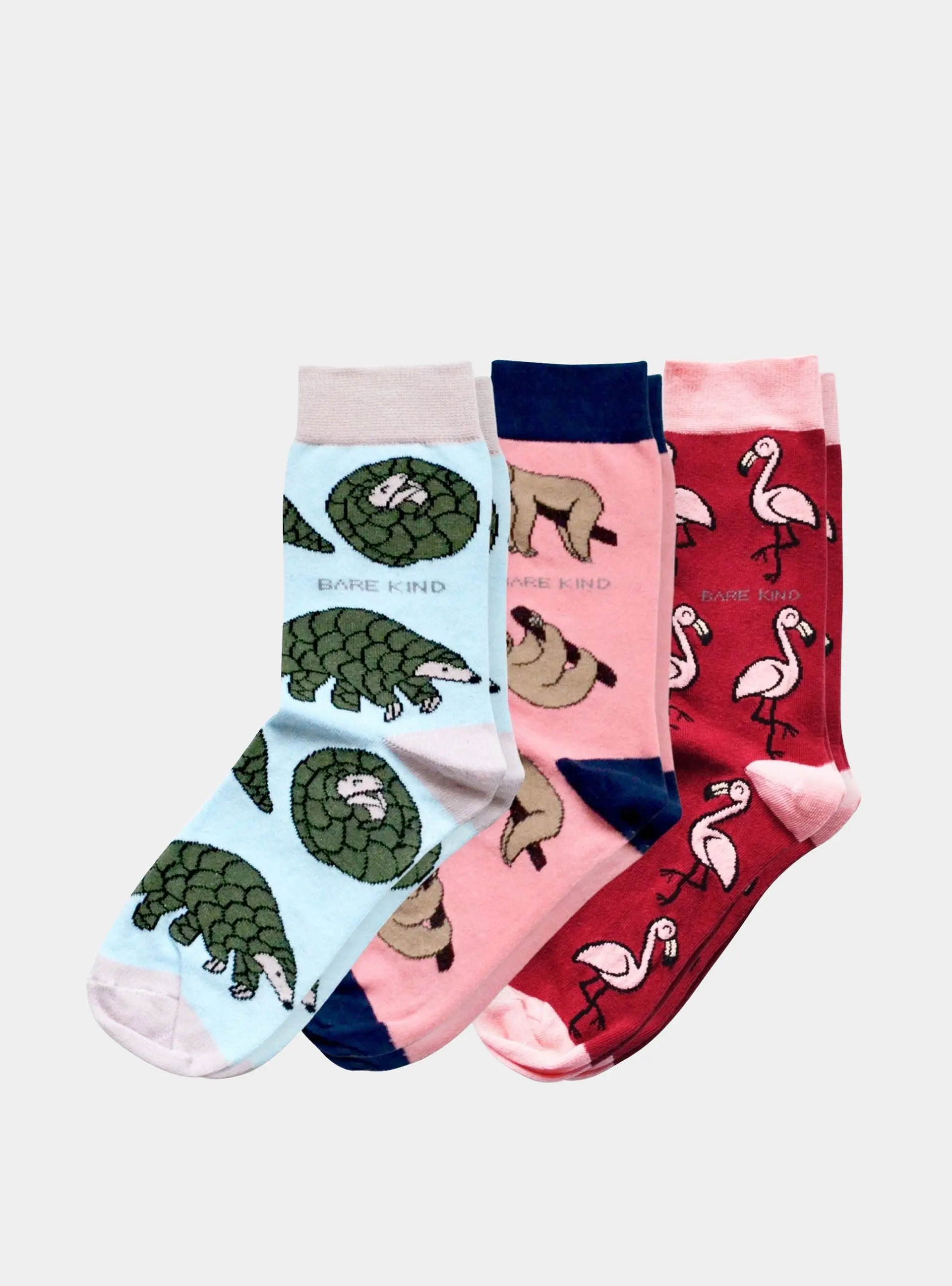 Pink Lover 3 Bamboo Sock Set
