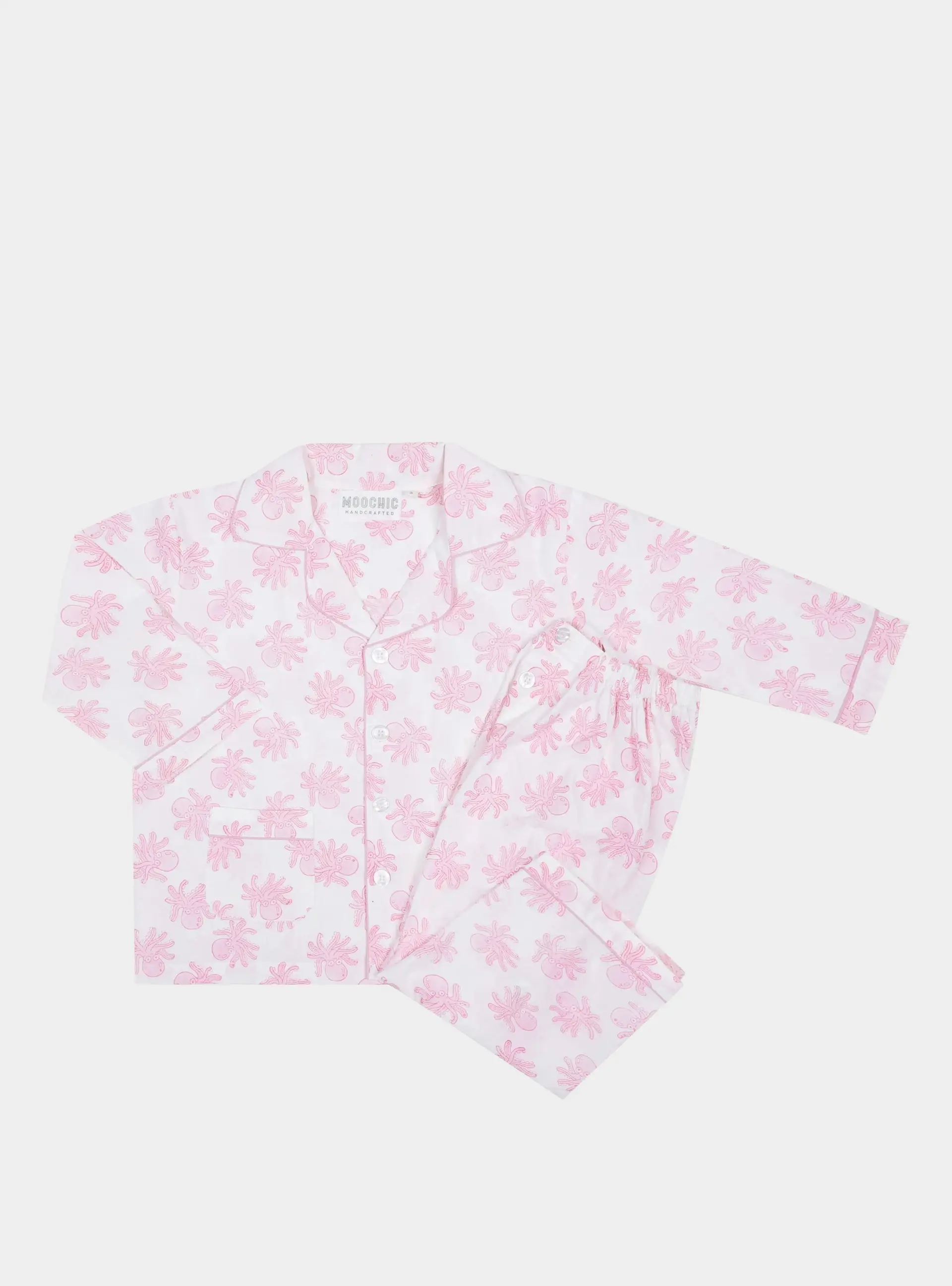 Pink Octopus Children's Pyjamas