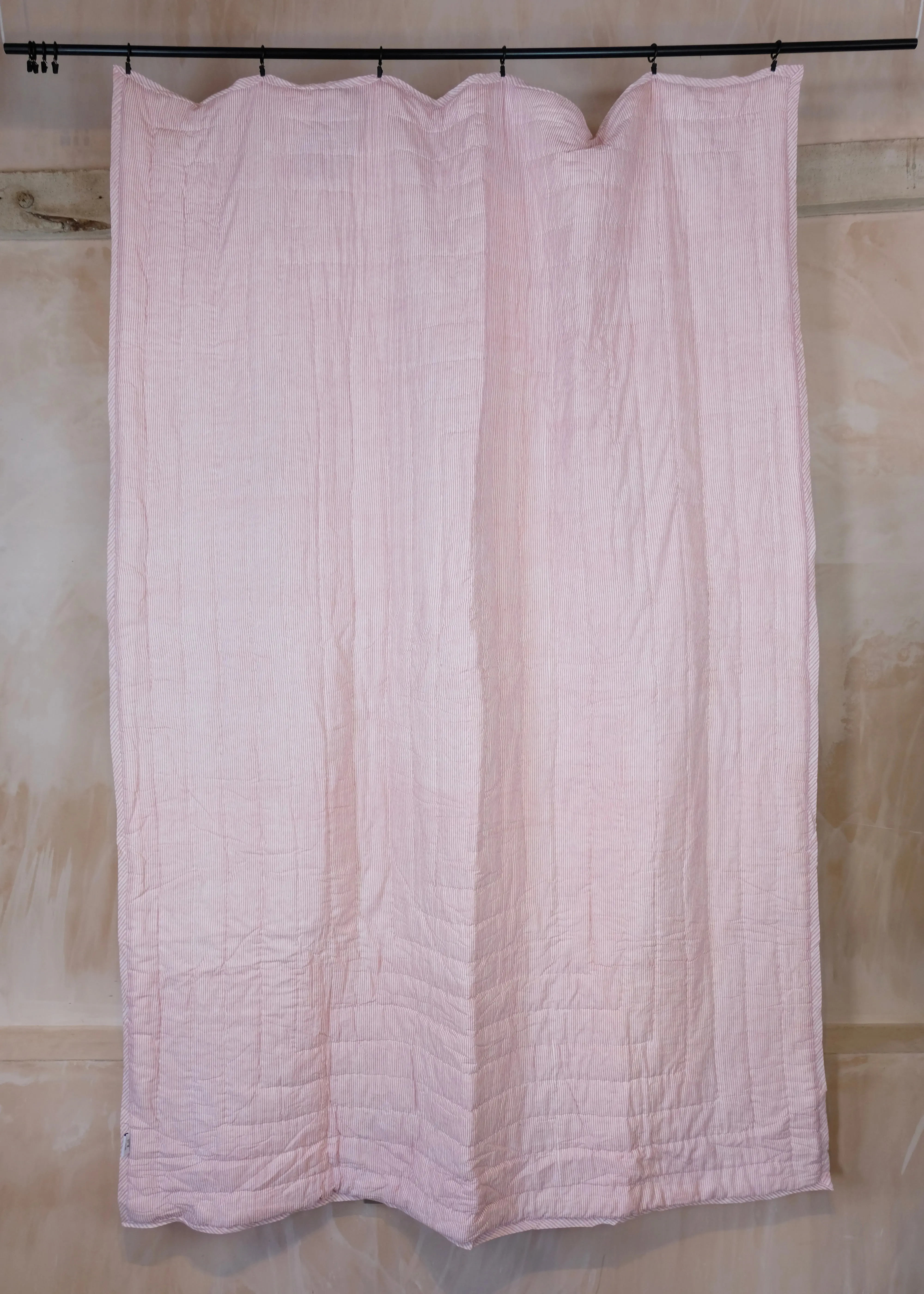 Pink Organic Cotton Toddler Quilt - Image 6