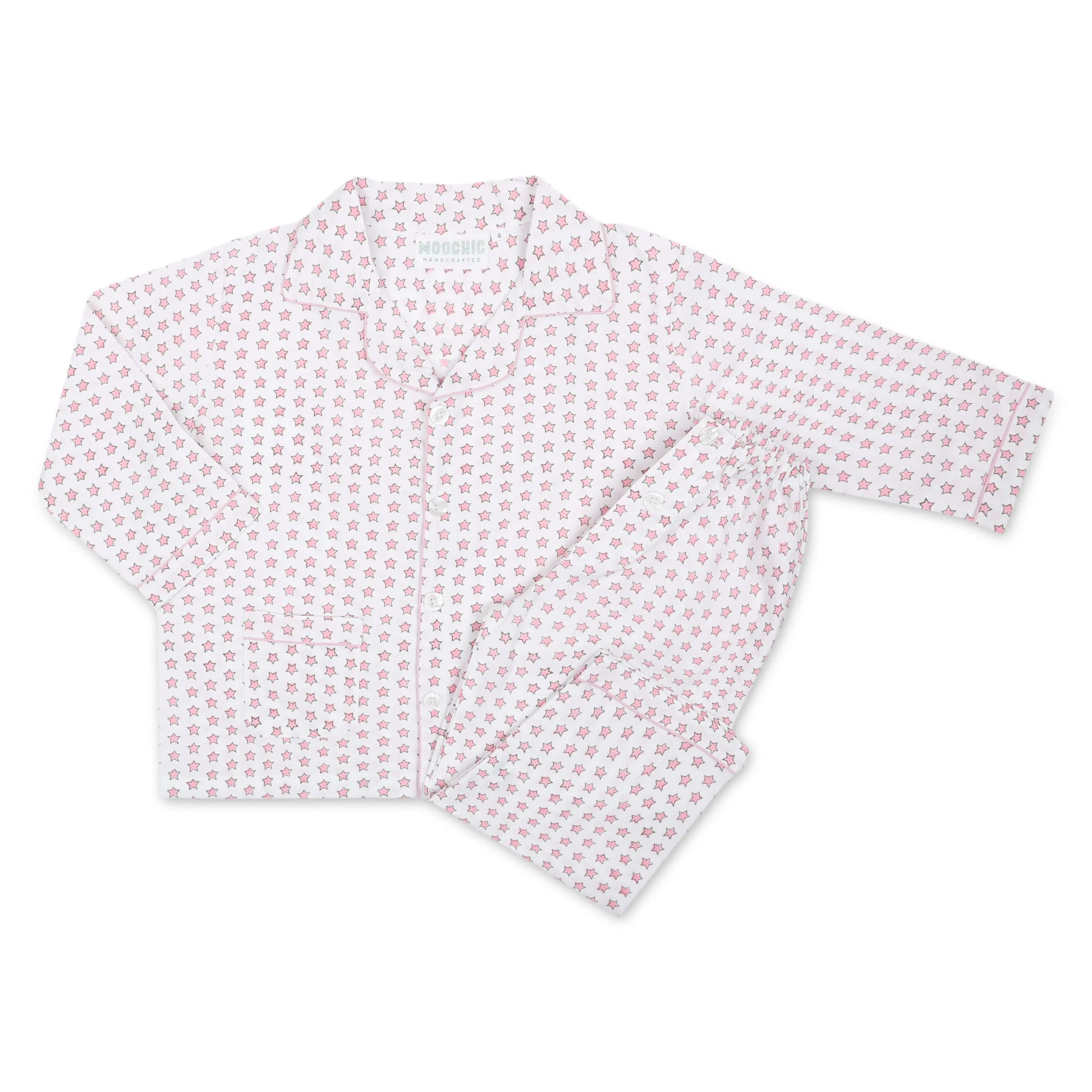 Pink Star Children's Pyjamas - Image 3