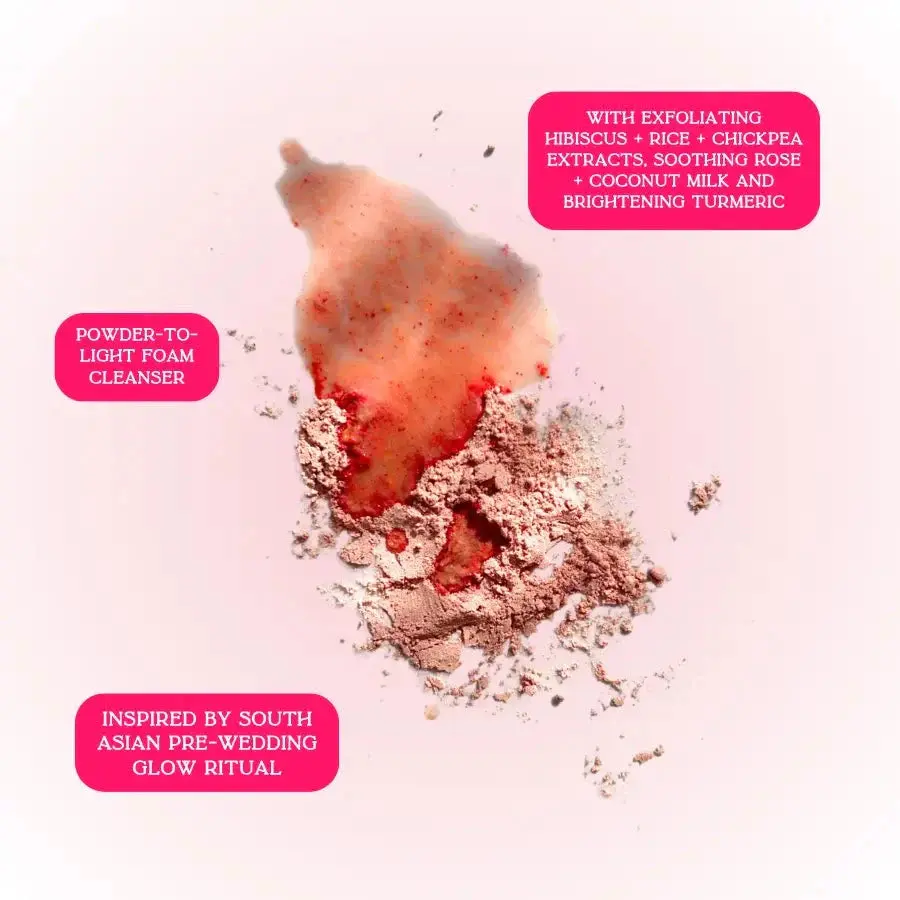 Pink Ubtan | Vegan Powder Cleanser & Face Mask - Image 4