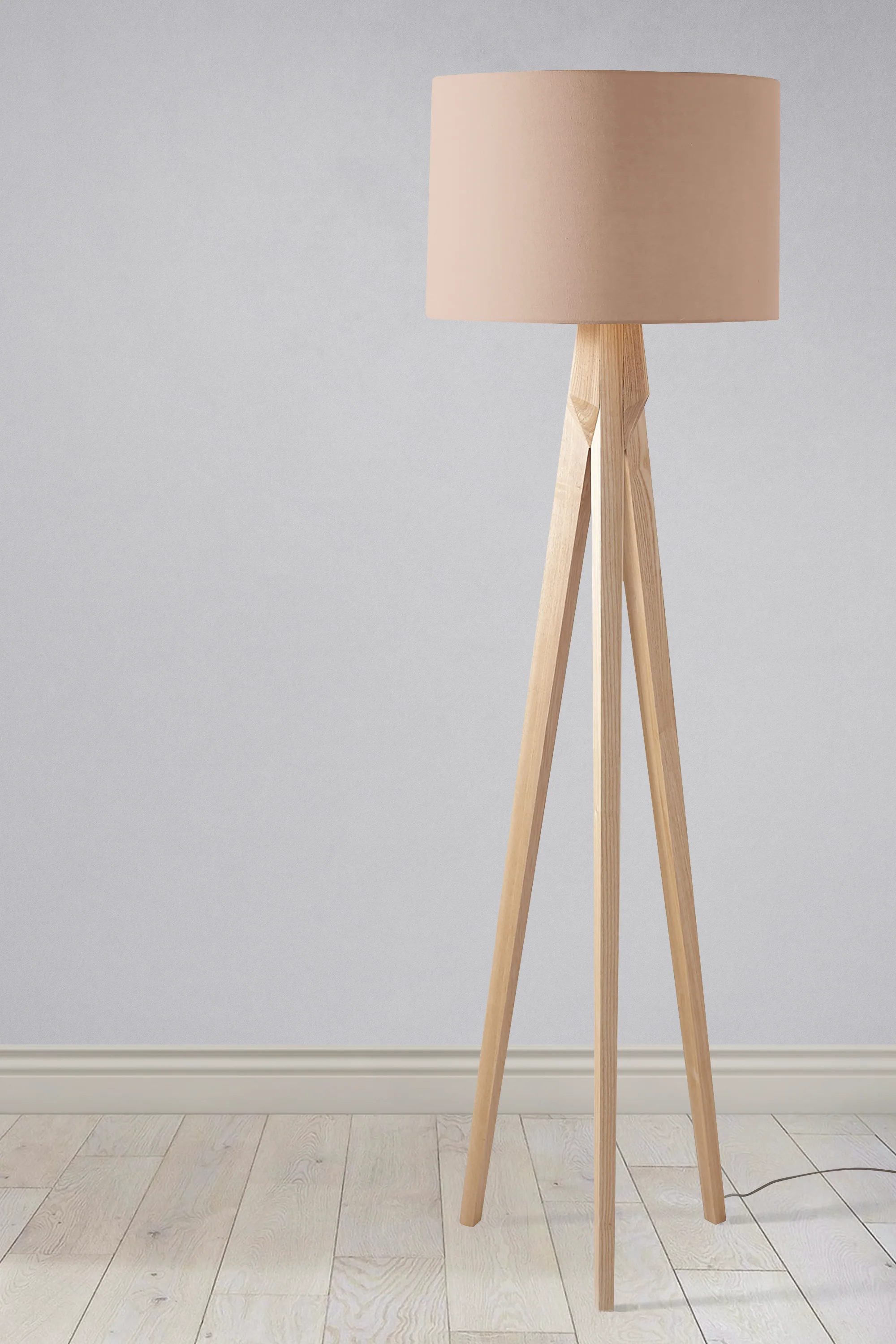 Plain Cappuccino Lampshade, Taupe Ceiling or Table Lamp Shade - Image 3
