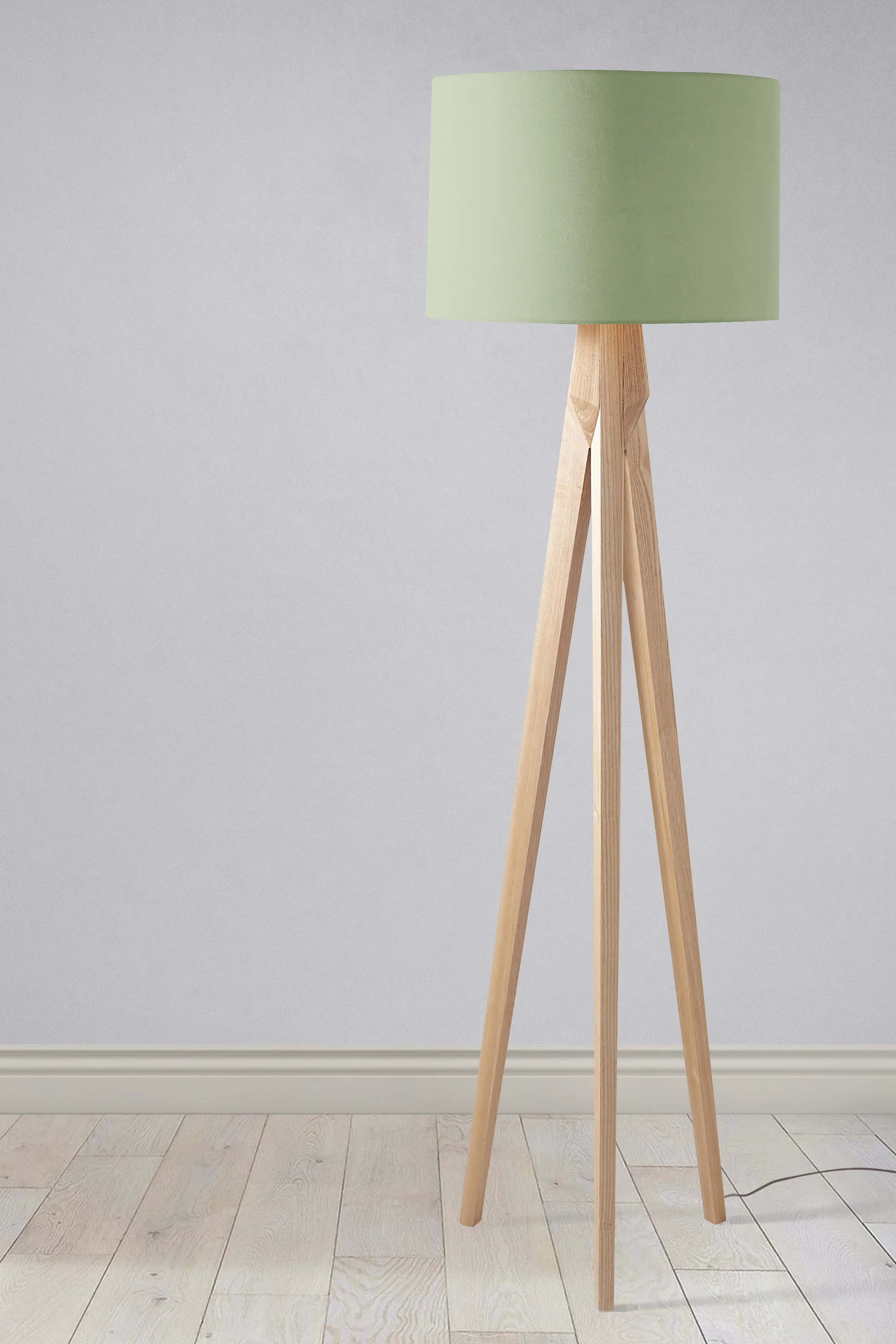 Plain Sage Green Lampshade, Ceiling or Table Lamp Shade - Image 3