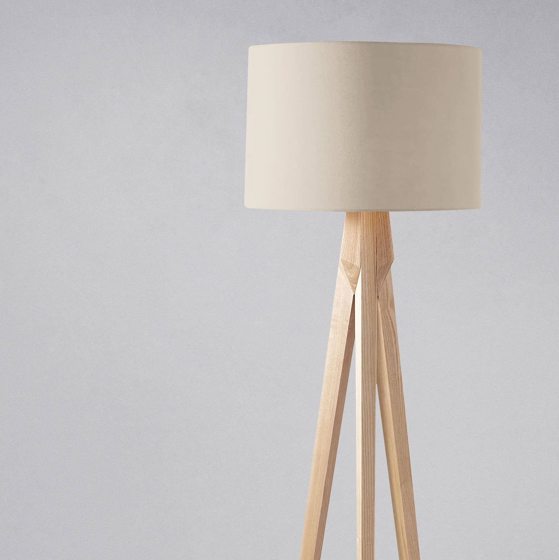 Plain Warm Sand Lampshade, Beige Ceiling or Table Lamp Shade - Image 2