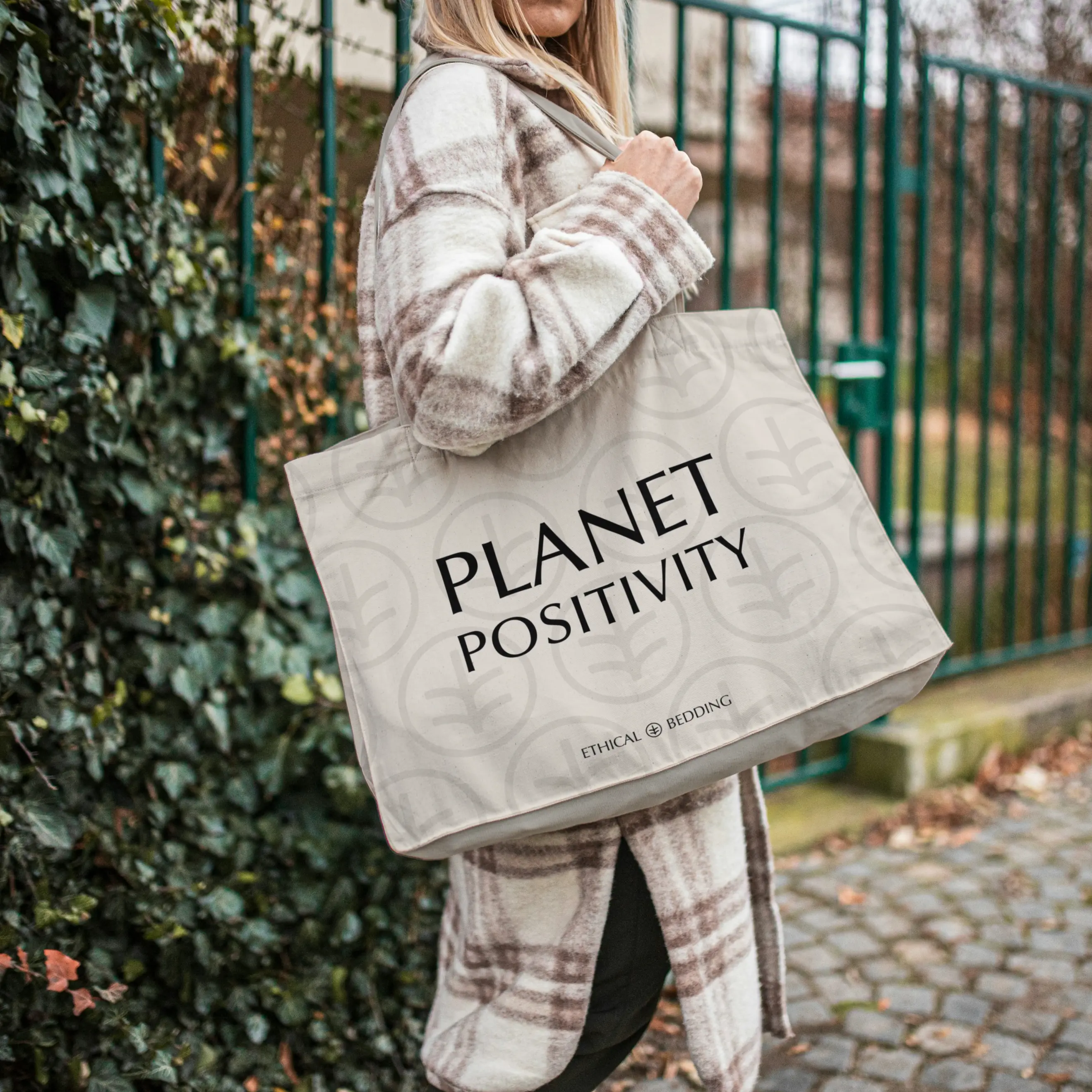 Planet Positivity Tote Bag - Image 3