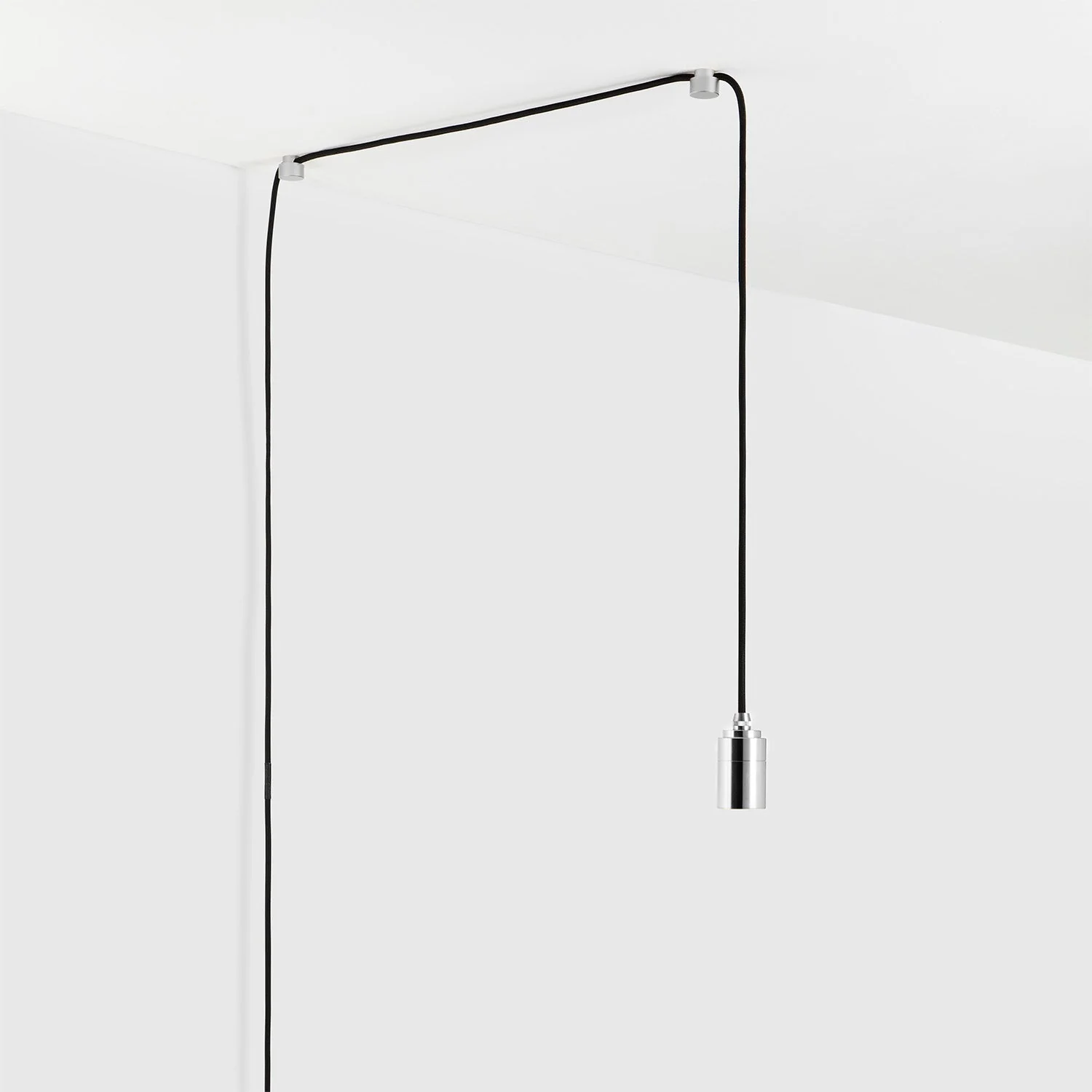 Plug-In Pendant in Stainless Steel