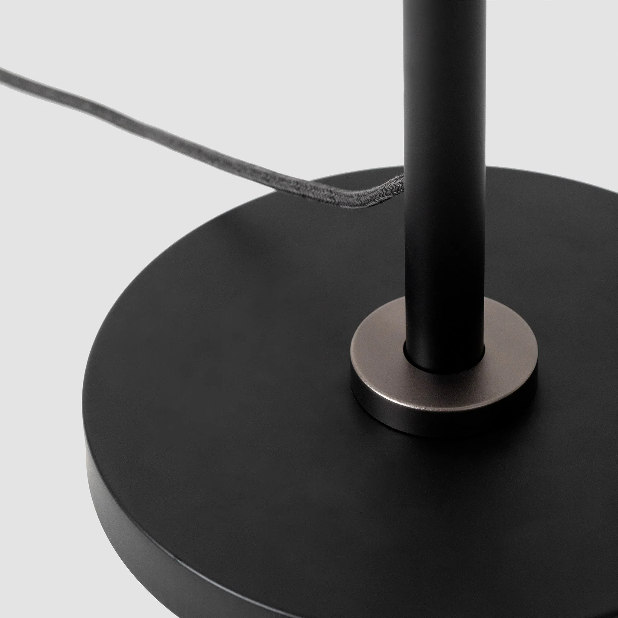 Poise Adjustable Floor Lamp in Graphite + Sphere V - Image 7