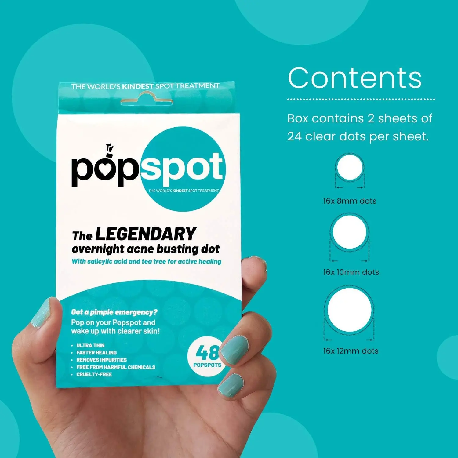 POPSPOT Super Invisible Pimple Patches - Image 4