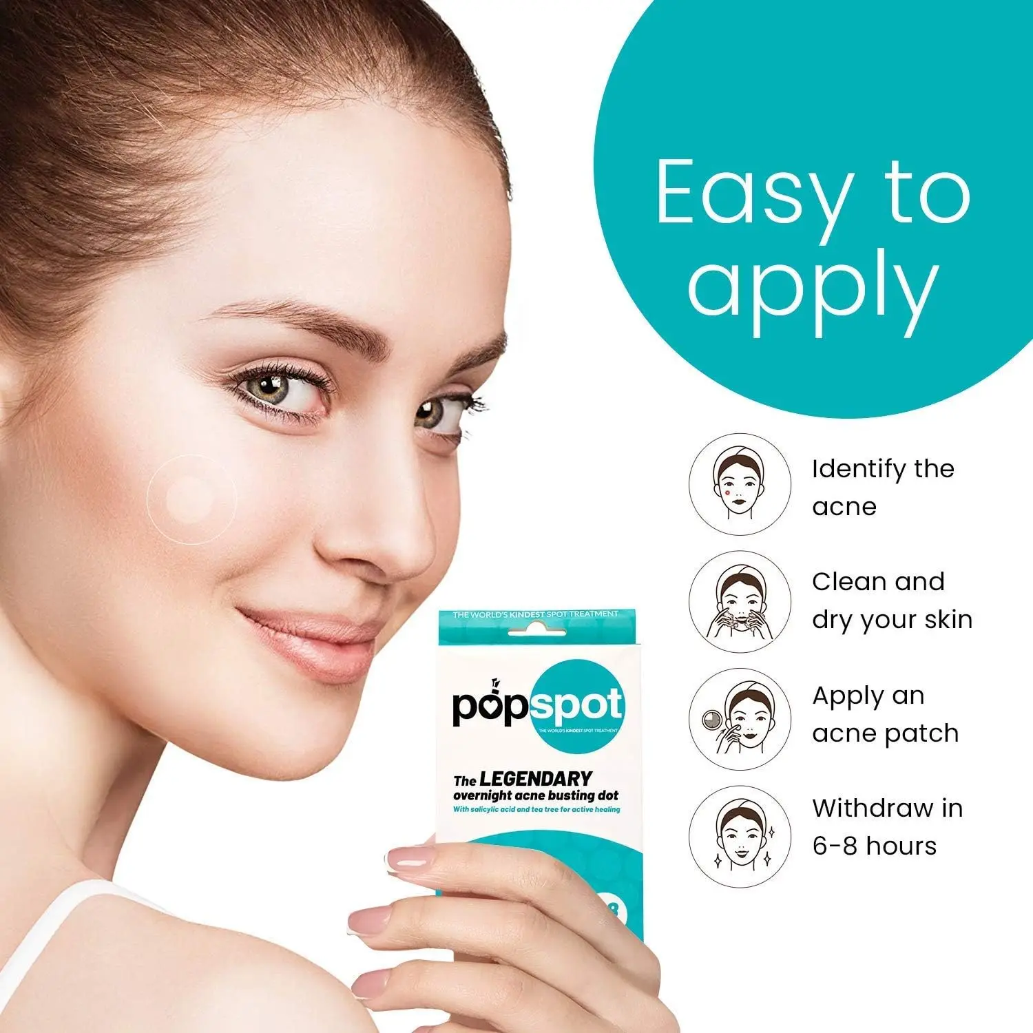 POPSPOT Super Invisible Pimple Patches - Image 5