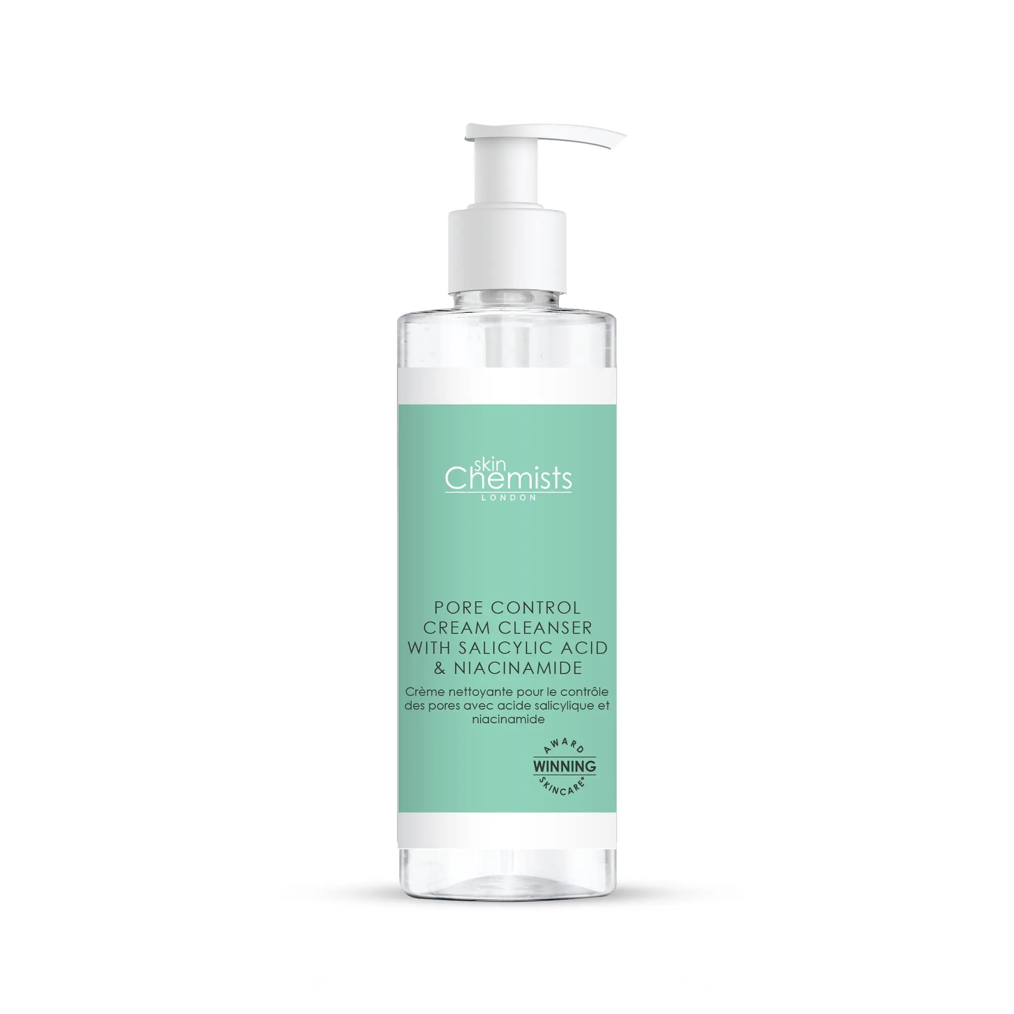 Pore Control Cream Cleanser with Salicylic Acid & Niacinamide 200ml - Image 2