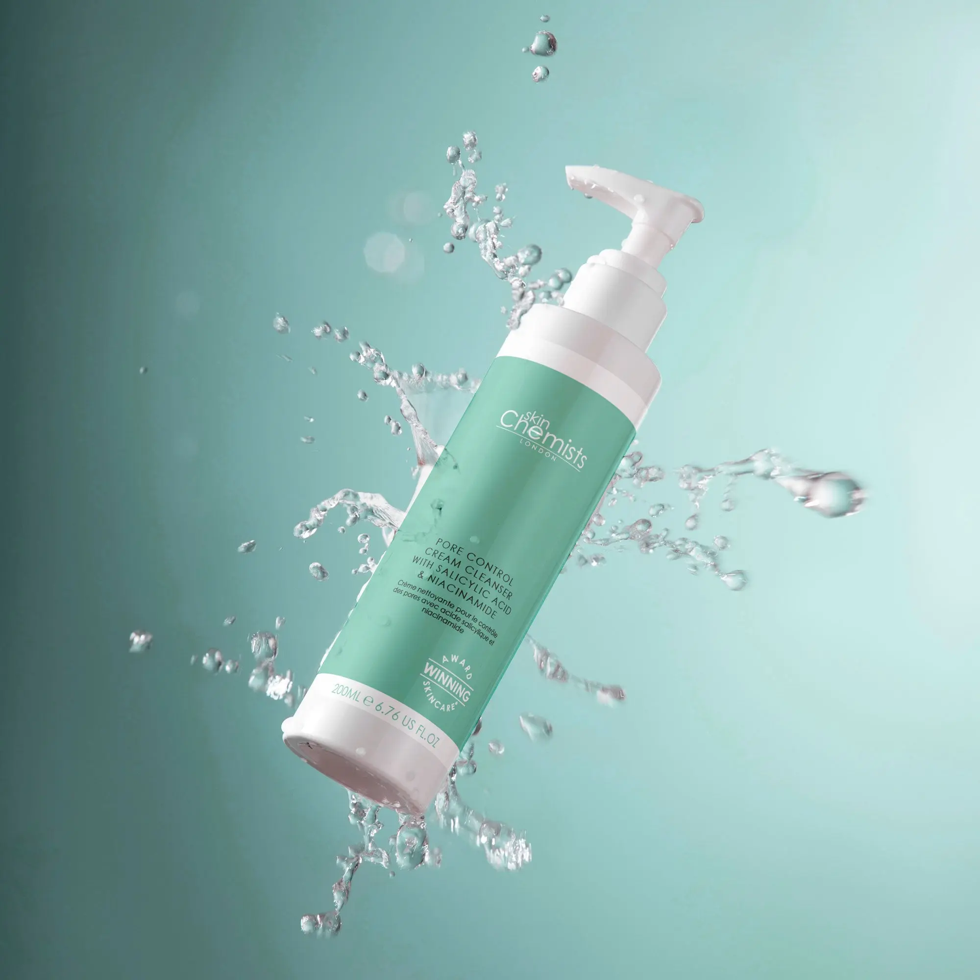Pore Control Cream Cleanser with Salicylic Acid & Niacinamide 200ml - Image 4