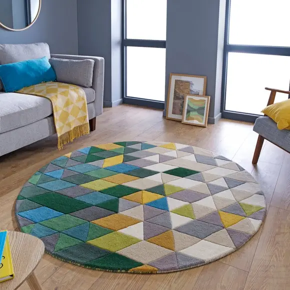 Prism Wool Round Rug