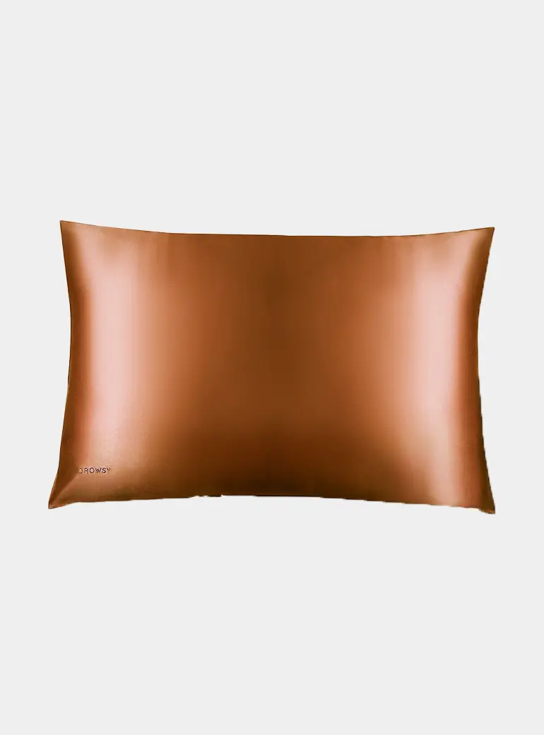 Pumpkin Spice Silk Pillowcase