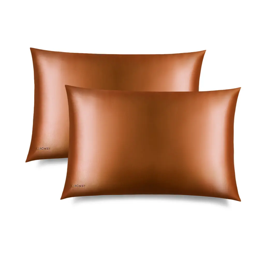 Pumpkin Spice Silk Pillowcase - Image 7