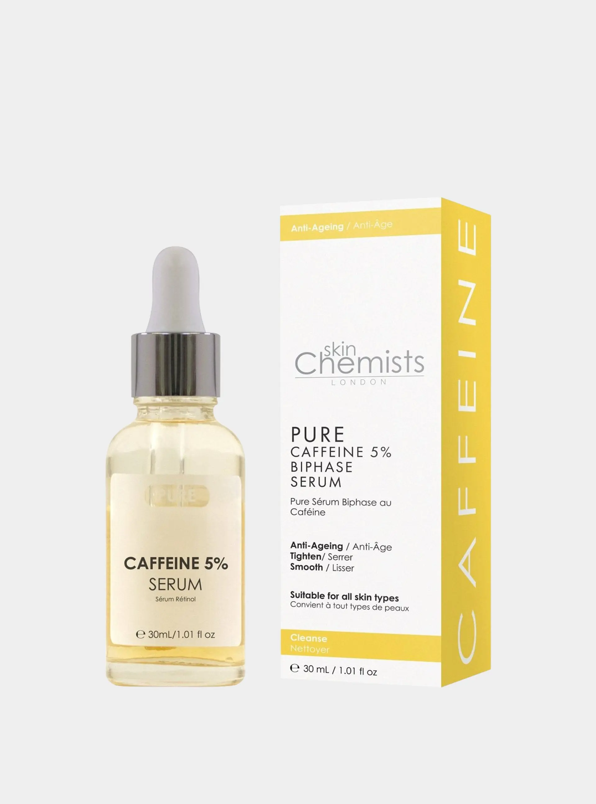 Pure Caffeine 5% Biphase Serum 30ml