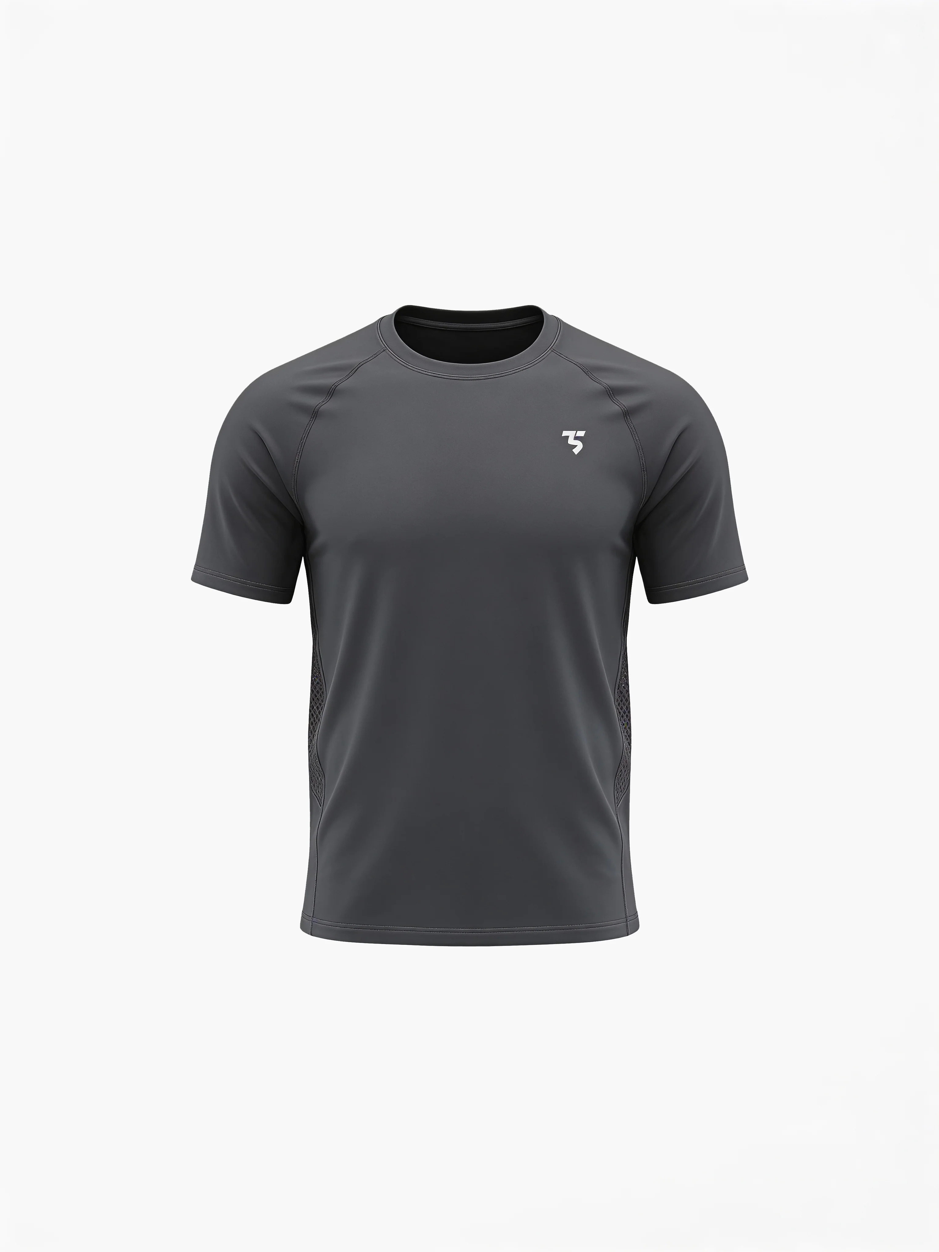 Quick Dry Activewear Top - Black - Image 3