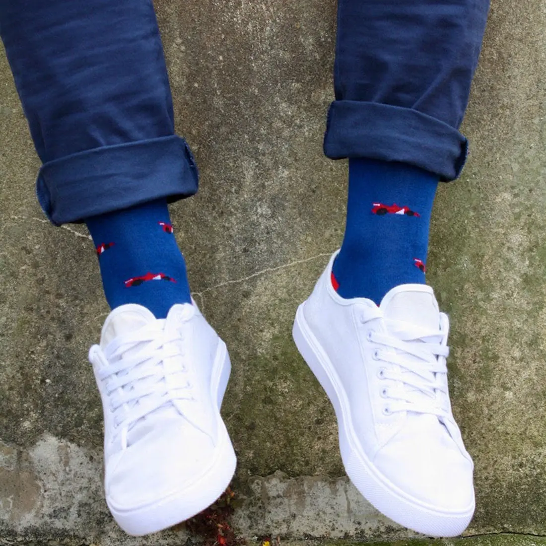 Racing Car Bamboo Socks - Image 2