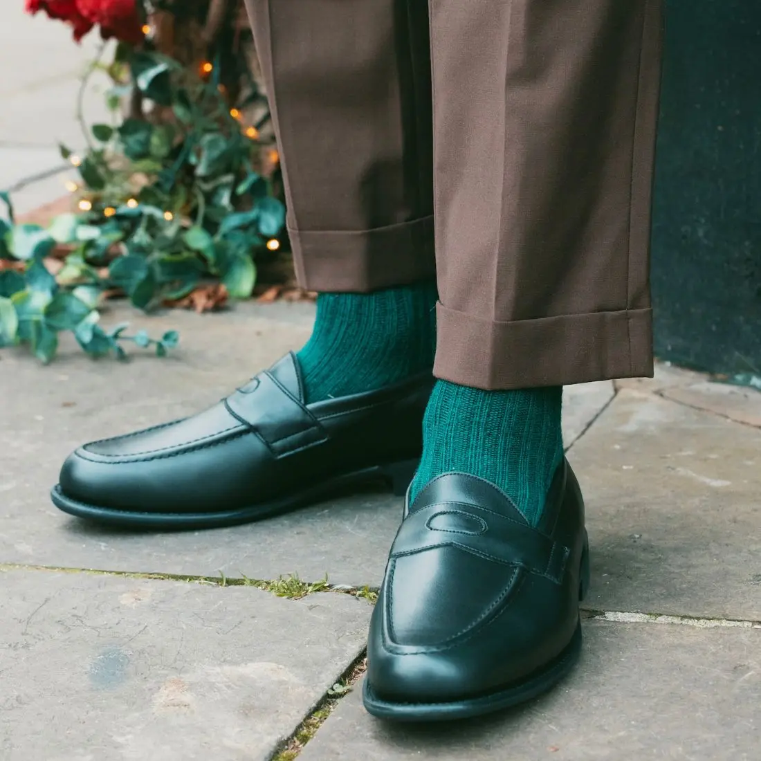 Racing Green Bamboo Boot Socks - Image 4