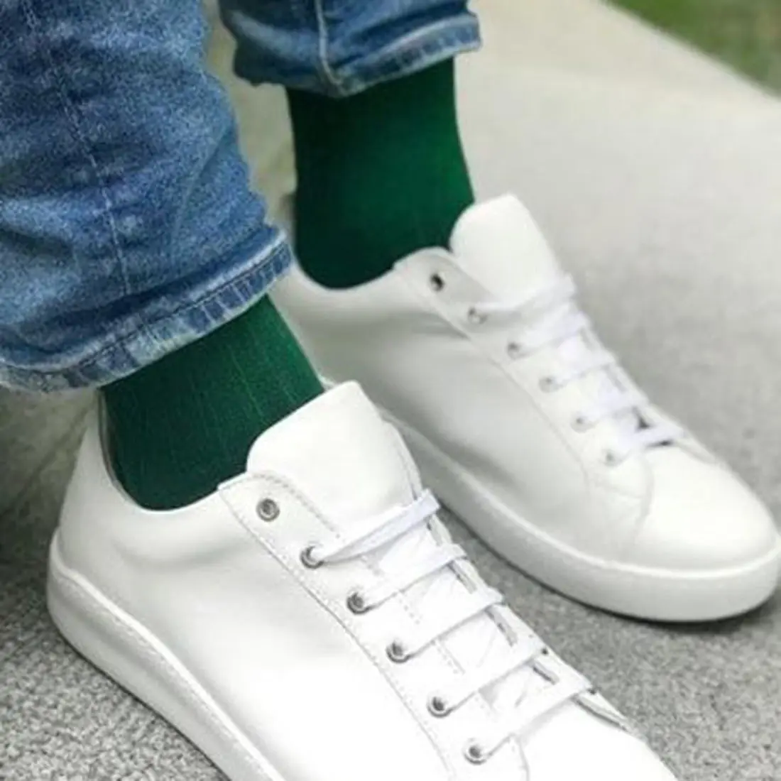 Racing Green Bamboo Socks - Image 4