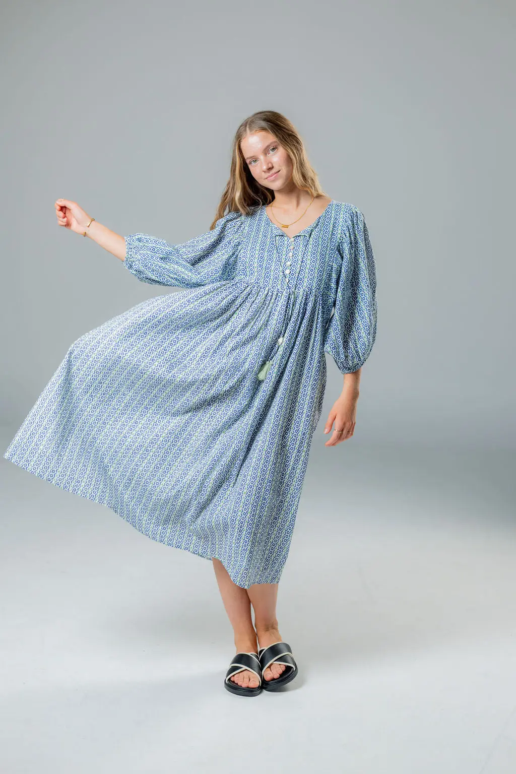 Radha Floaty Midi Dress - Image 6