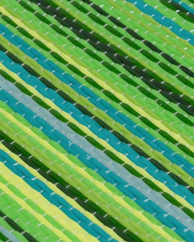 Rainbow Outdoor Rug Green | 1020 - Image 2