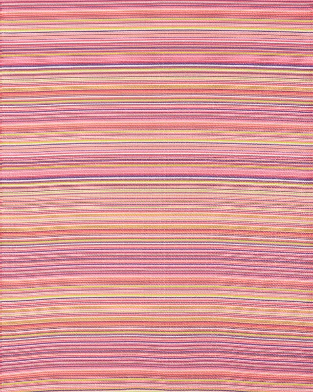 Rainbow Outdoor Rug Pink | 1020