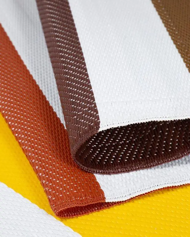 Rainbow Outdoor Rug Yellow | 1030 - Image 4