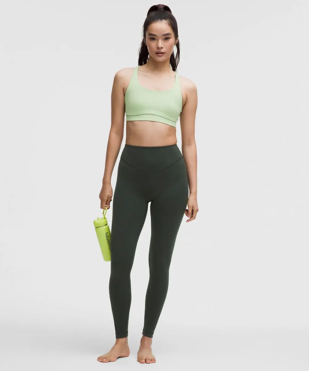 Rainforest Green Women's Wunder Under SmoothCover High-Rise Tight 28"