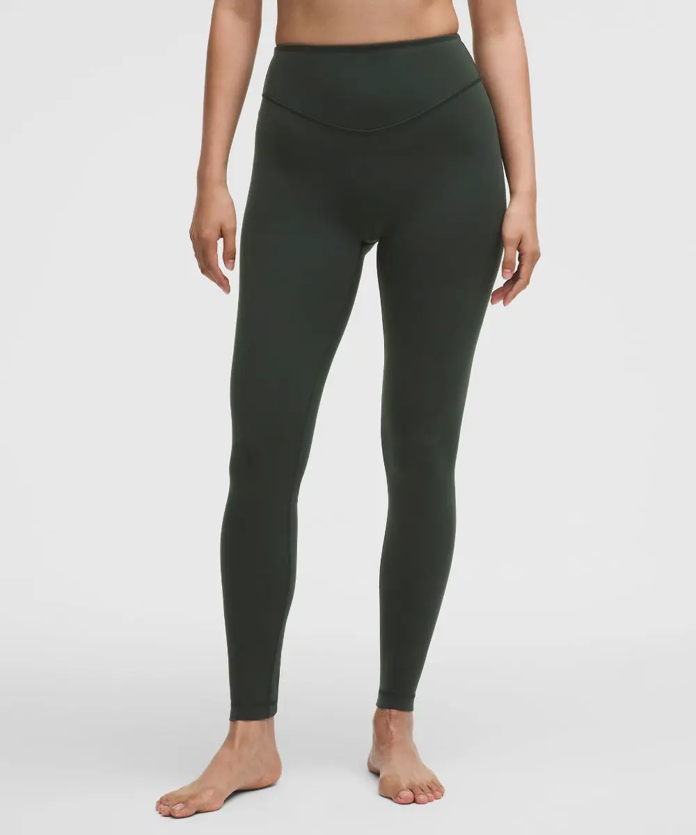 Rainforest Green Women's Wunder Under SmoothCover High-Rise Tight 28" - Image 2