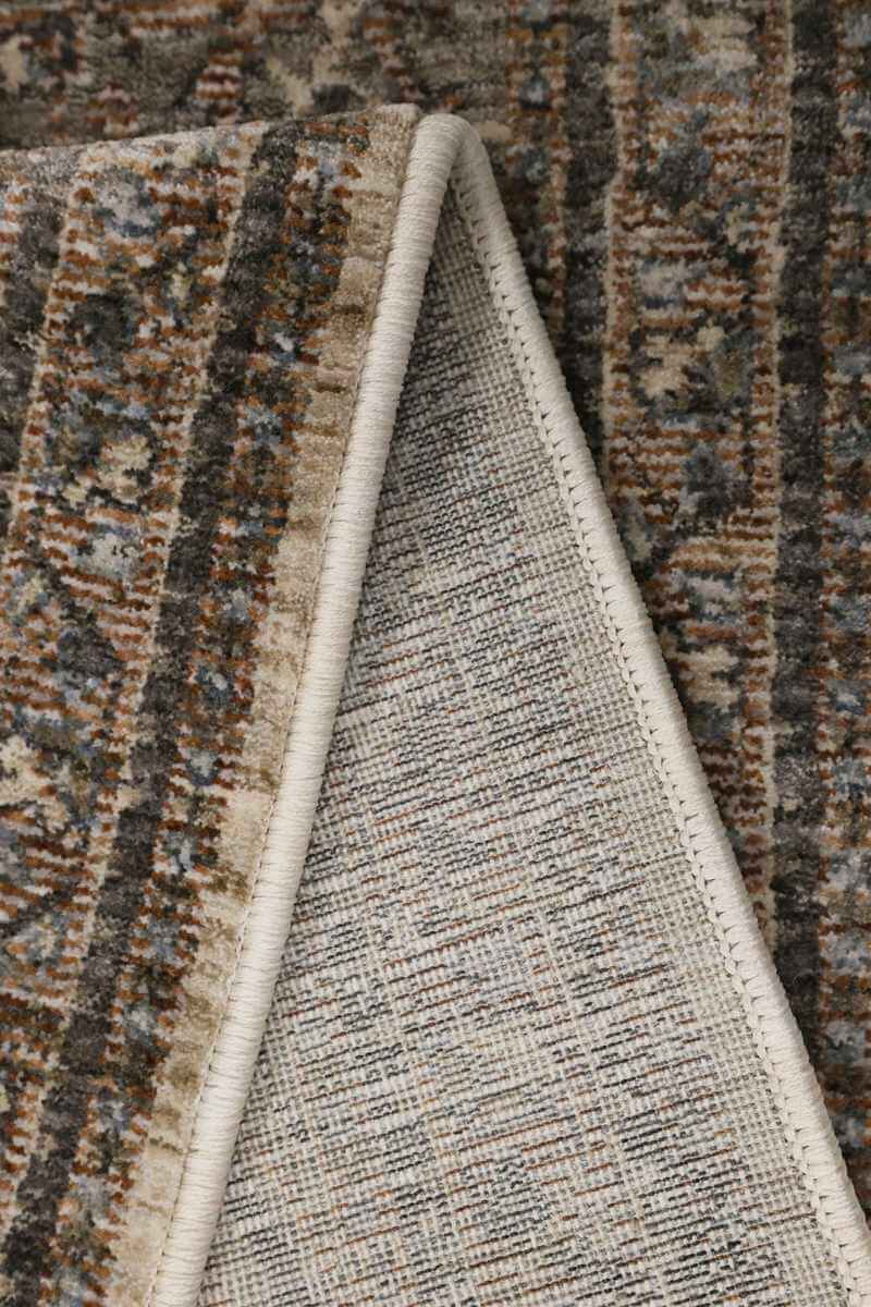 Raja Medallion Vintage Rug – Brown Heritage Elegance - Image 3