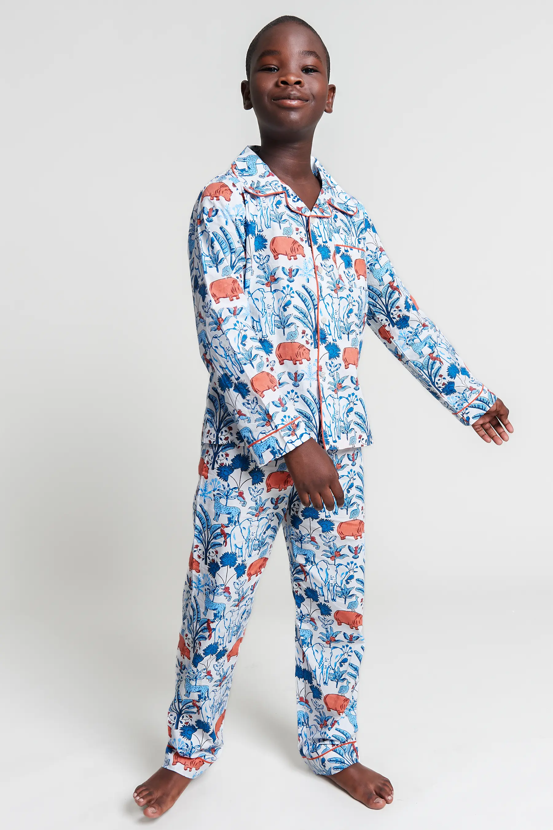 rani's whimsical woods Kids Organic Cotton Pyjama Trouser Set