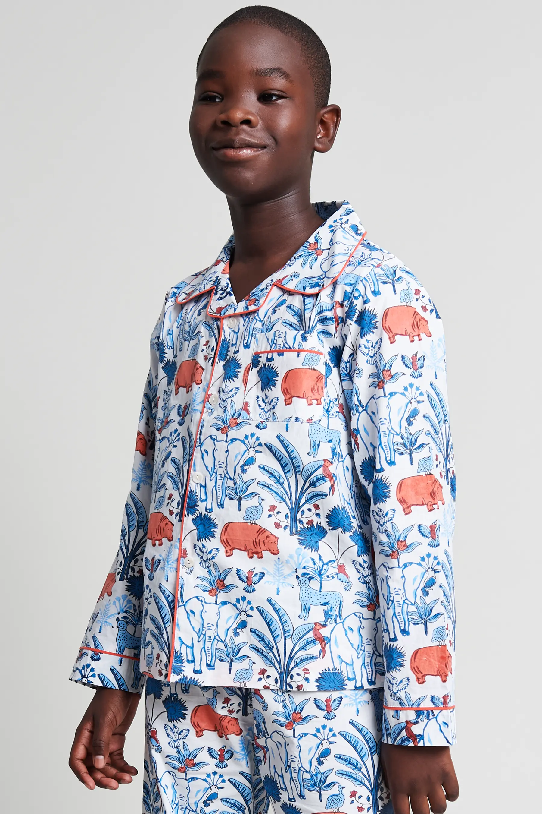rani's whimsical woods Kids Organic Cotton Pyjama Trouser Set - Image 4