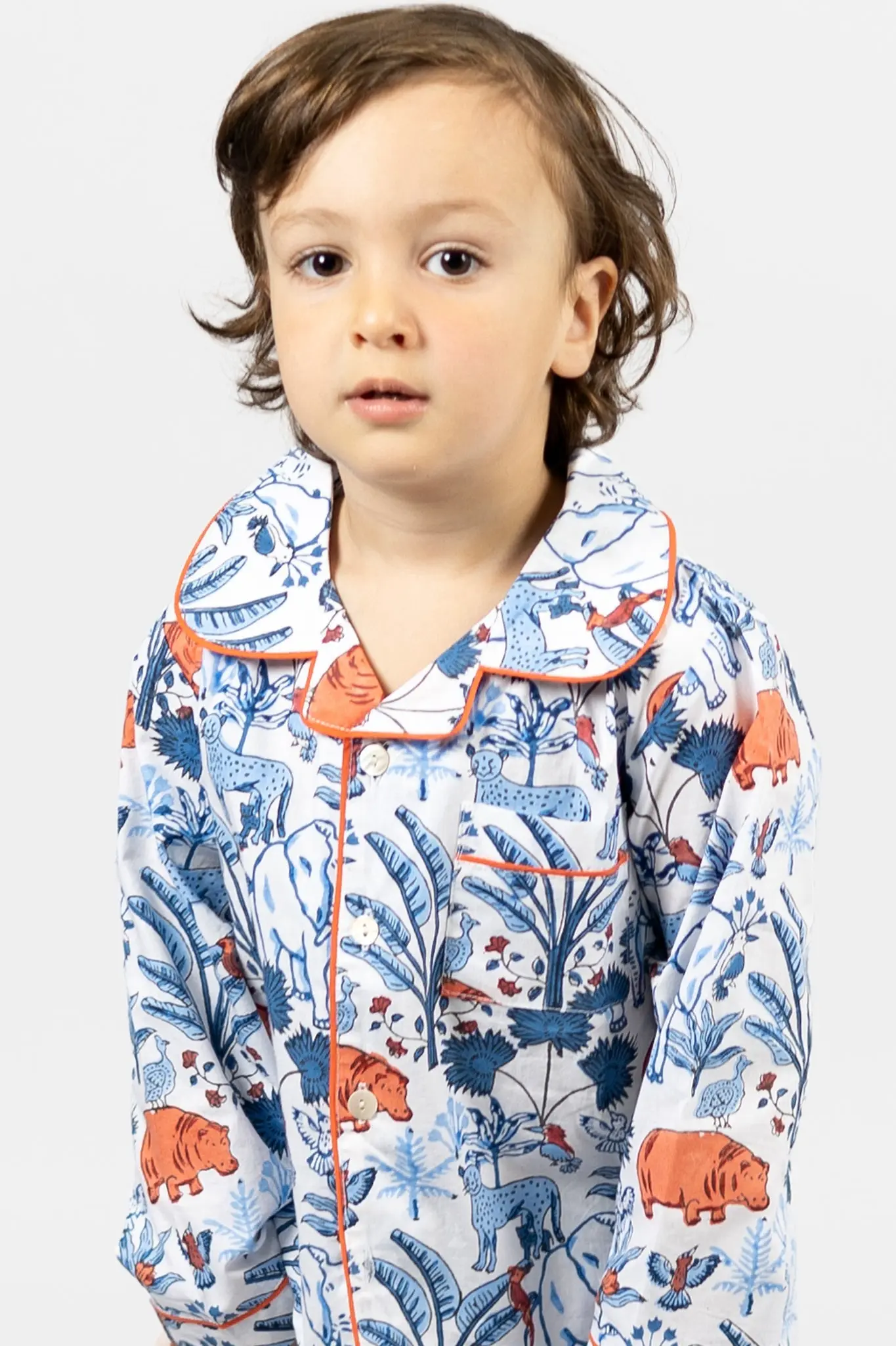 rani's whimsical woods Kids Organic Cotton Pyjama Trouser Set - Image 7