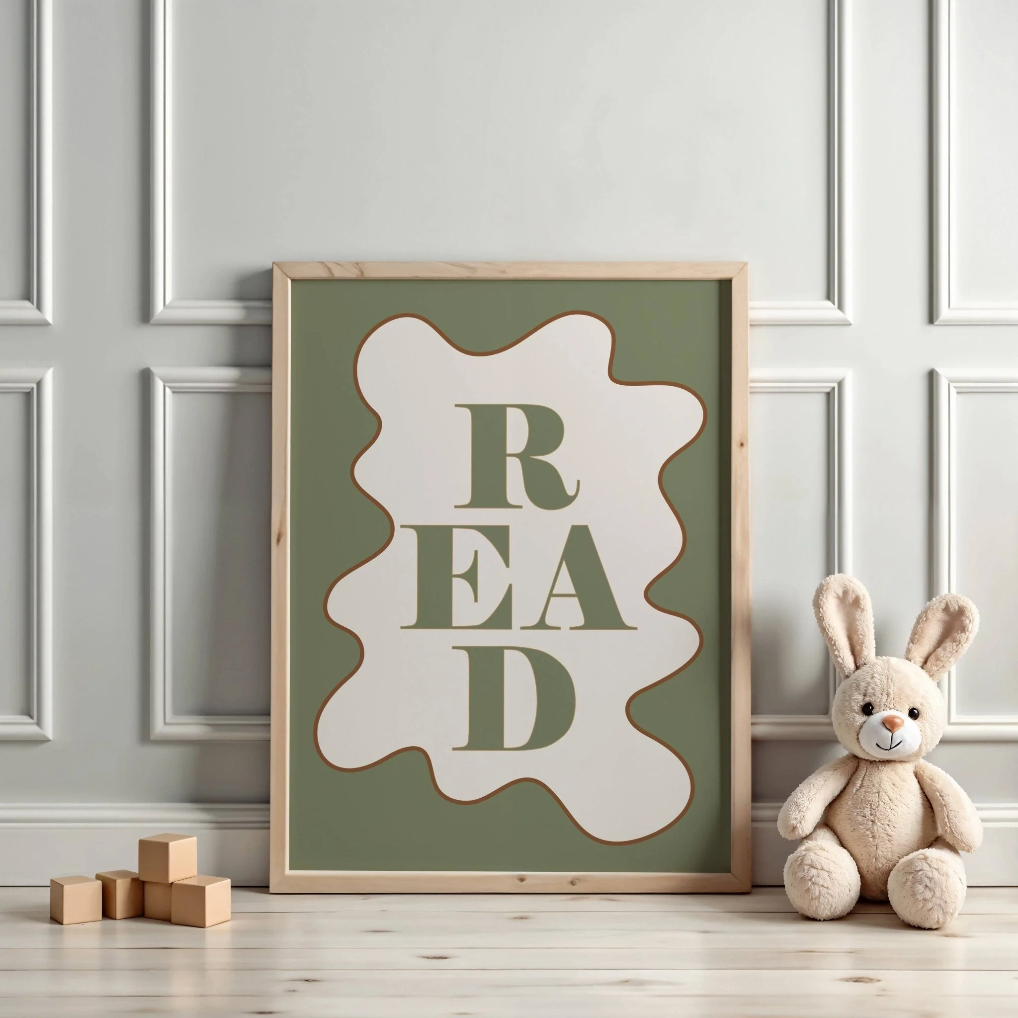 READ - Wavy Edition - Fine Art Print