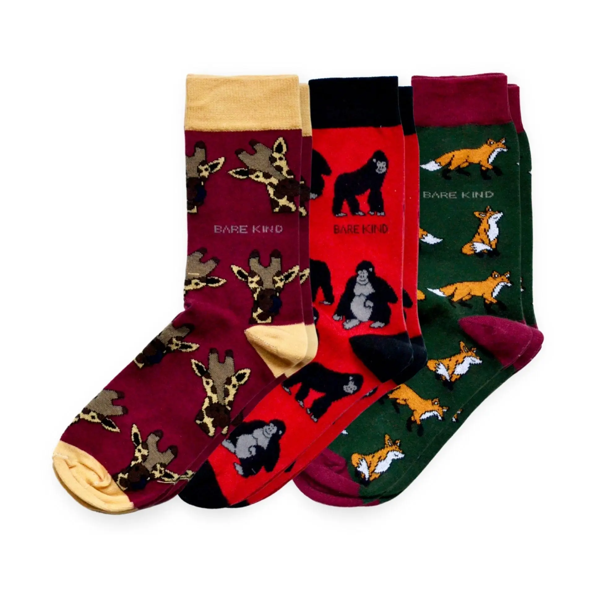 Red Lover 3 Bamboo Sock Set - Image 6